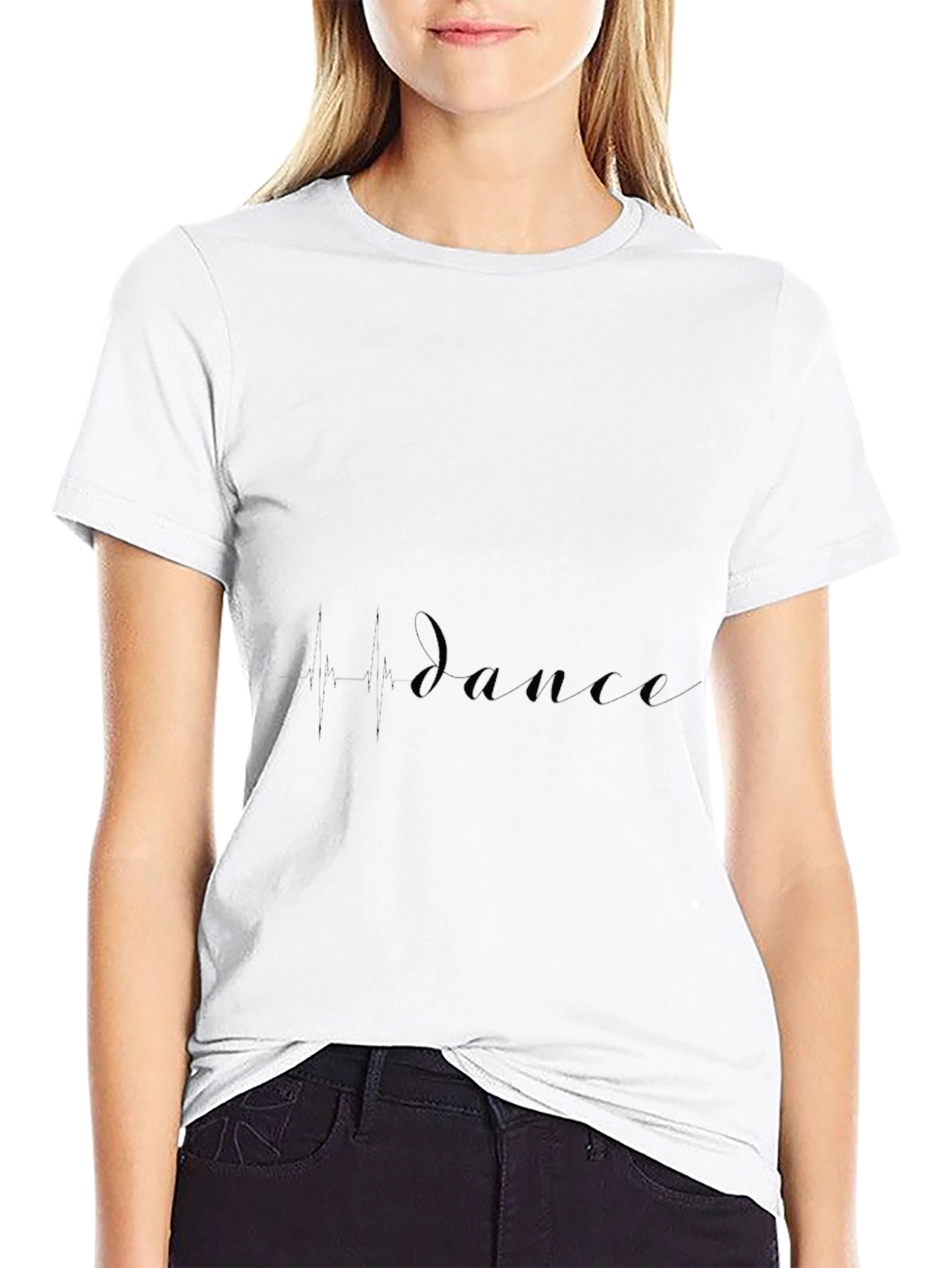 Dance Heartbeat Black T-Shirt