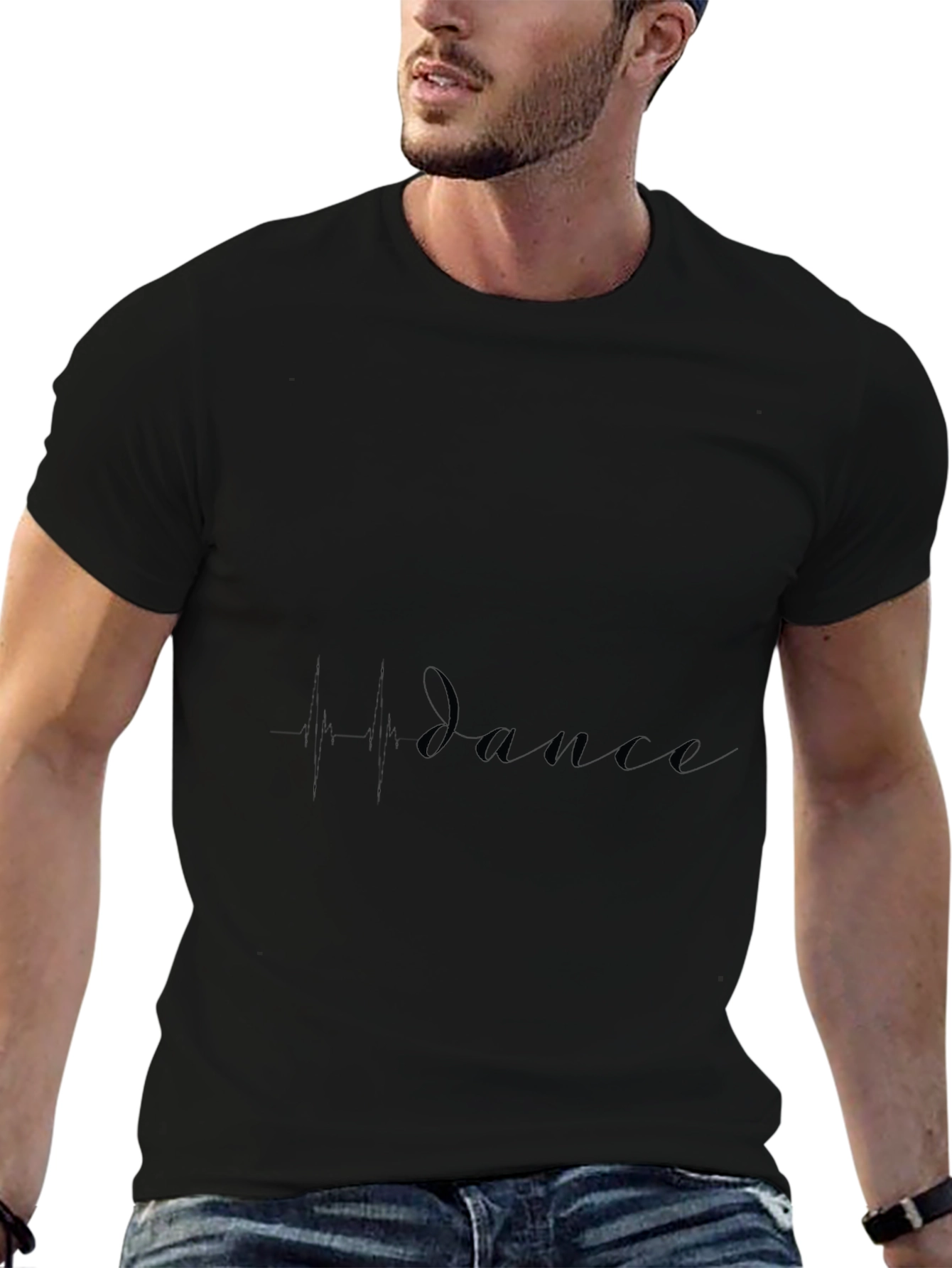 Dance Heartbeat Black T-Shirt