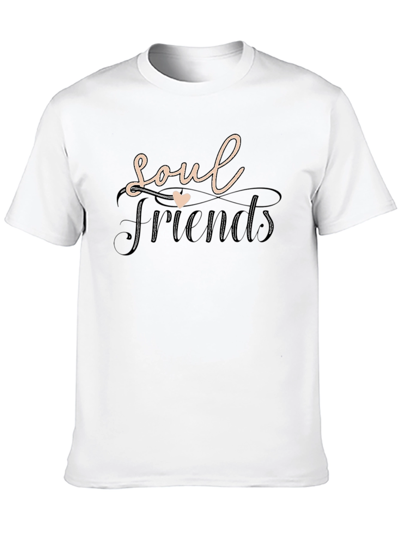 Soul Friends Graphic T-Shirt Soft Cotton Blend