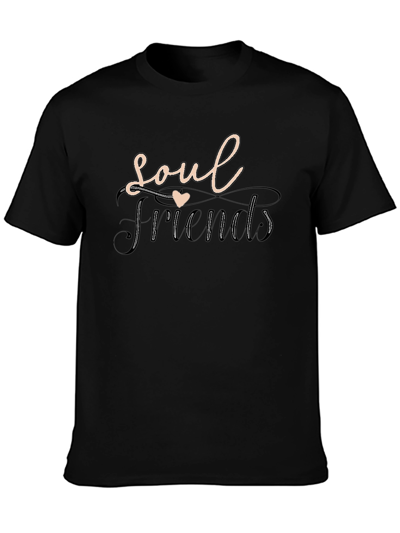 Soul Friends Graphic T-Shirt Soft Cotton Blend