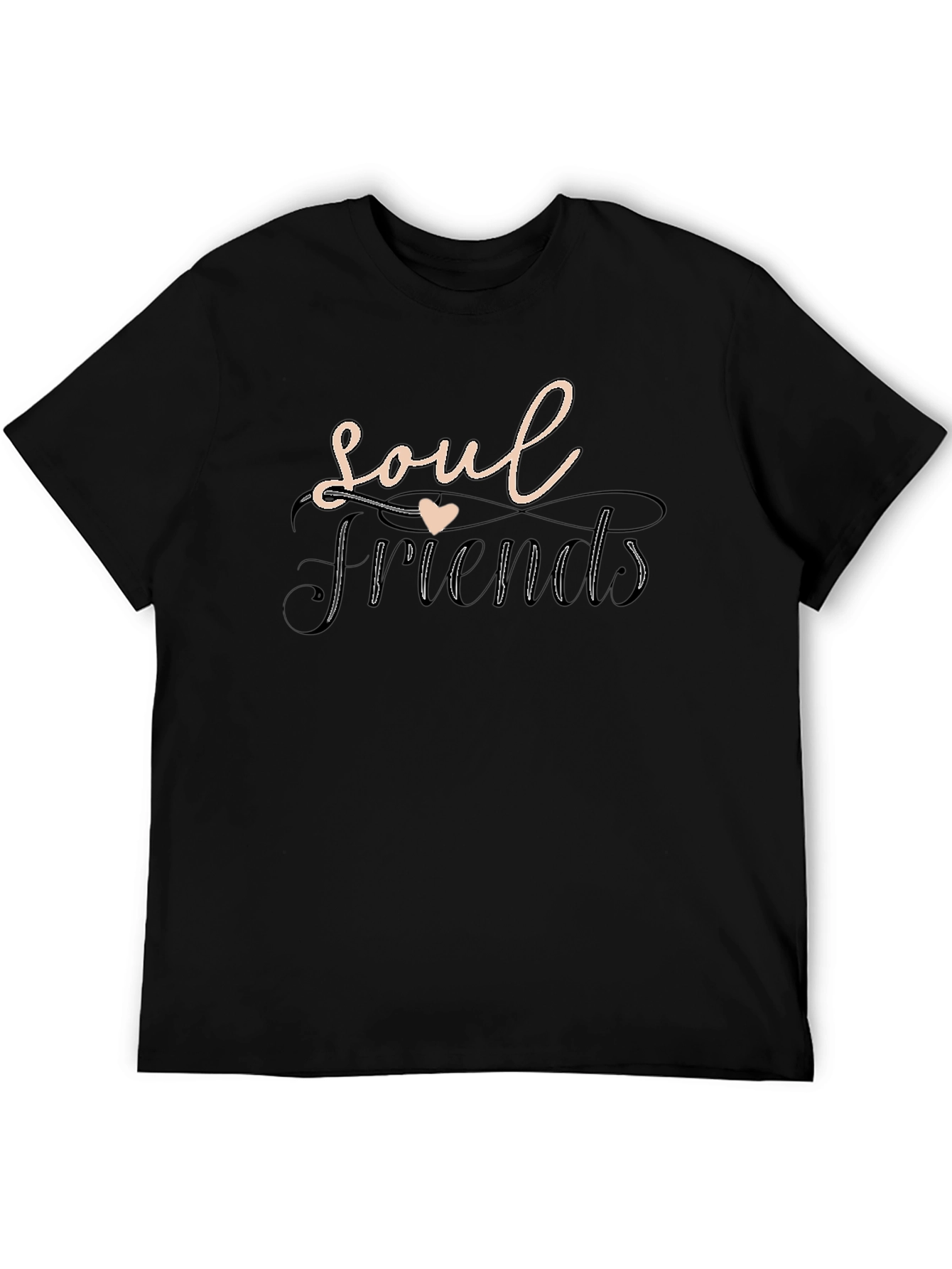 Soul Friends Graphic T-Shirt Soft Cotton Blend