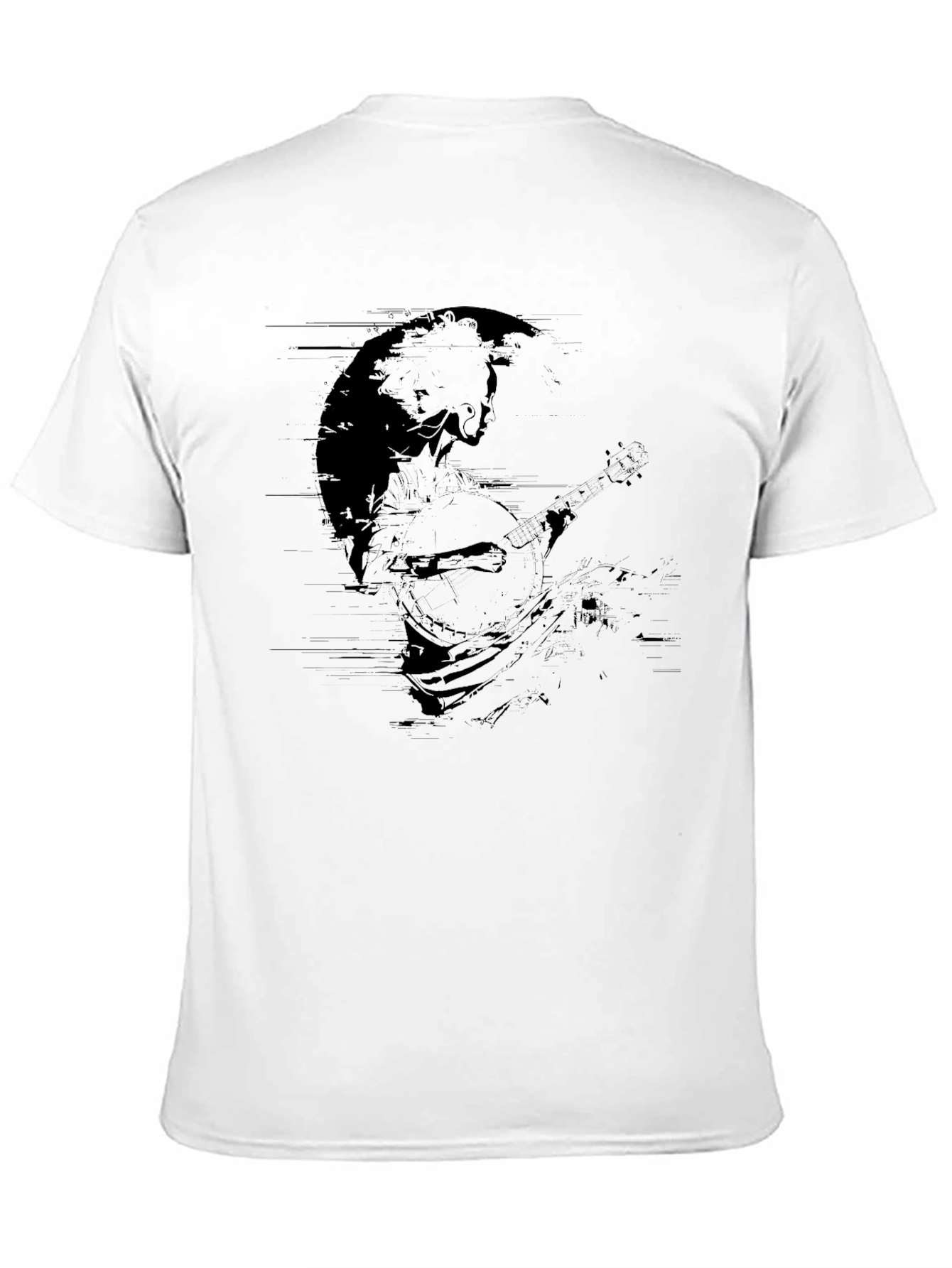 Musician Graphic T-Shirt - Black