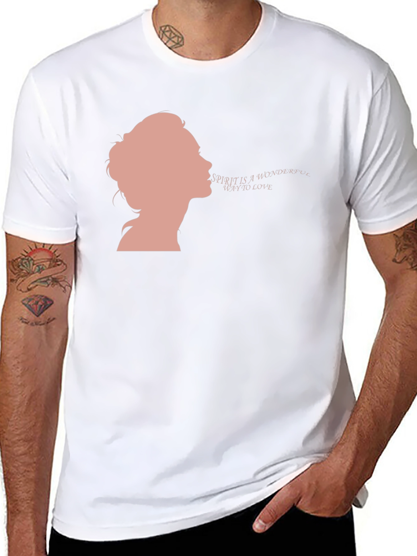 Silhouette T-Shirt: Spirit of Love