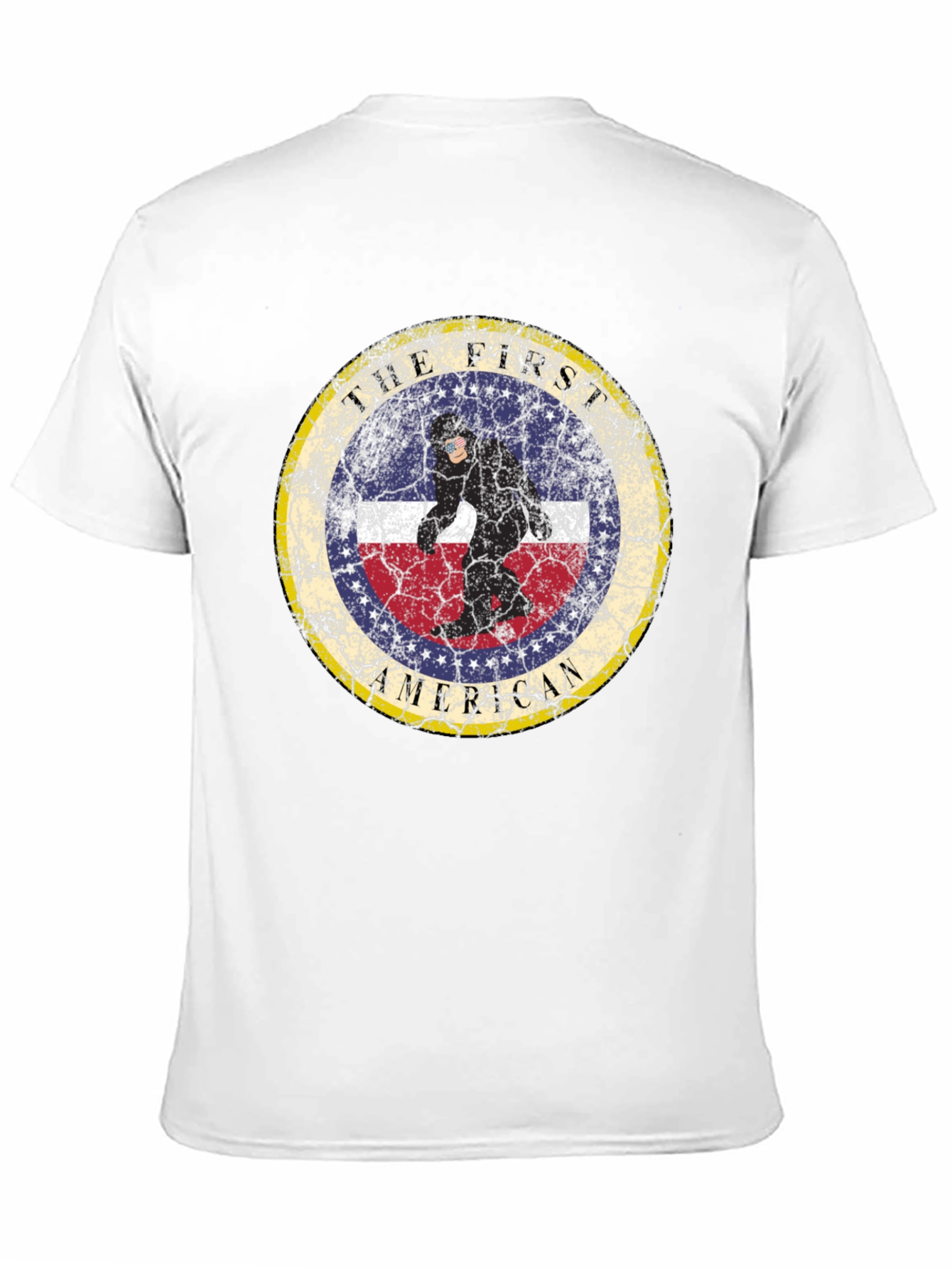 Tall First American Sasquatch Graphic Tee