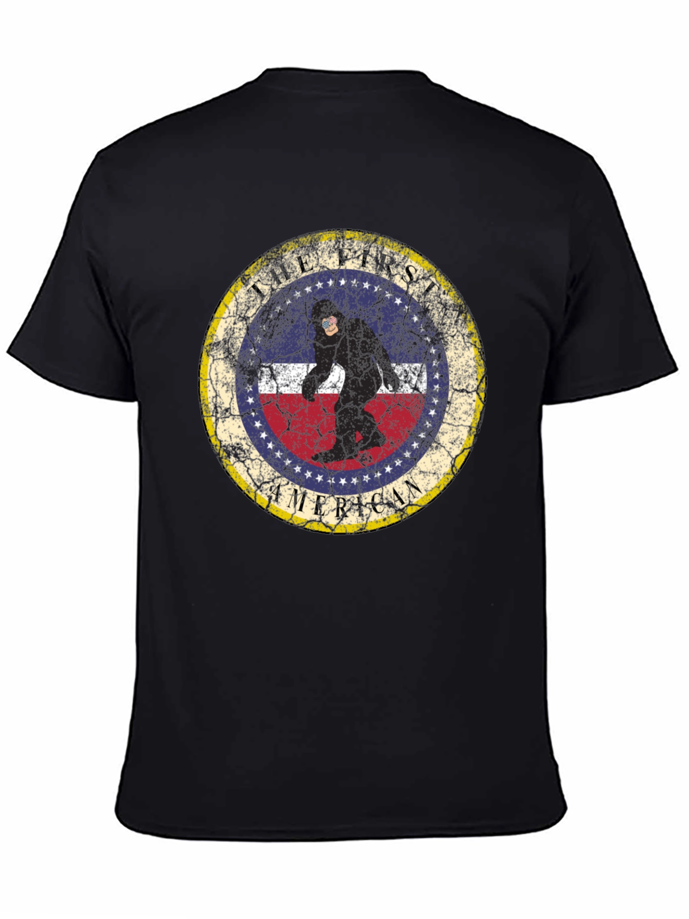 Tall First American Sasquatch Graphic Tee