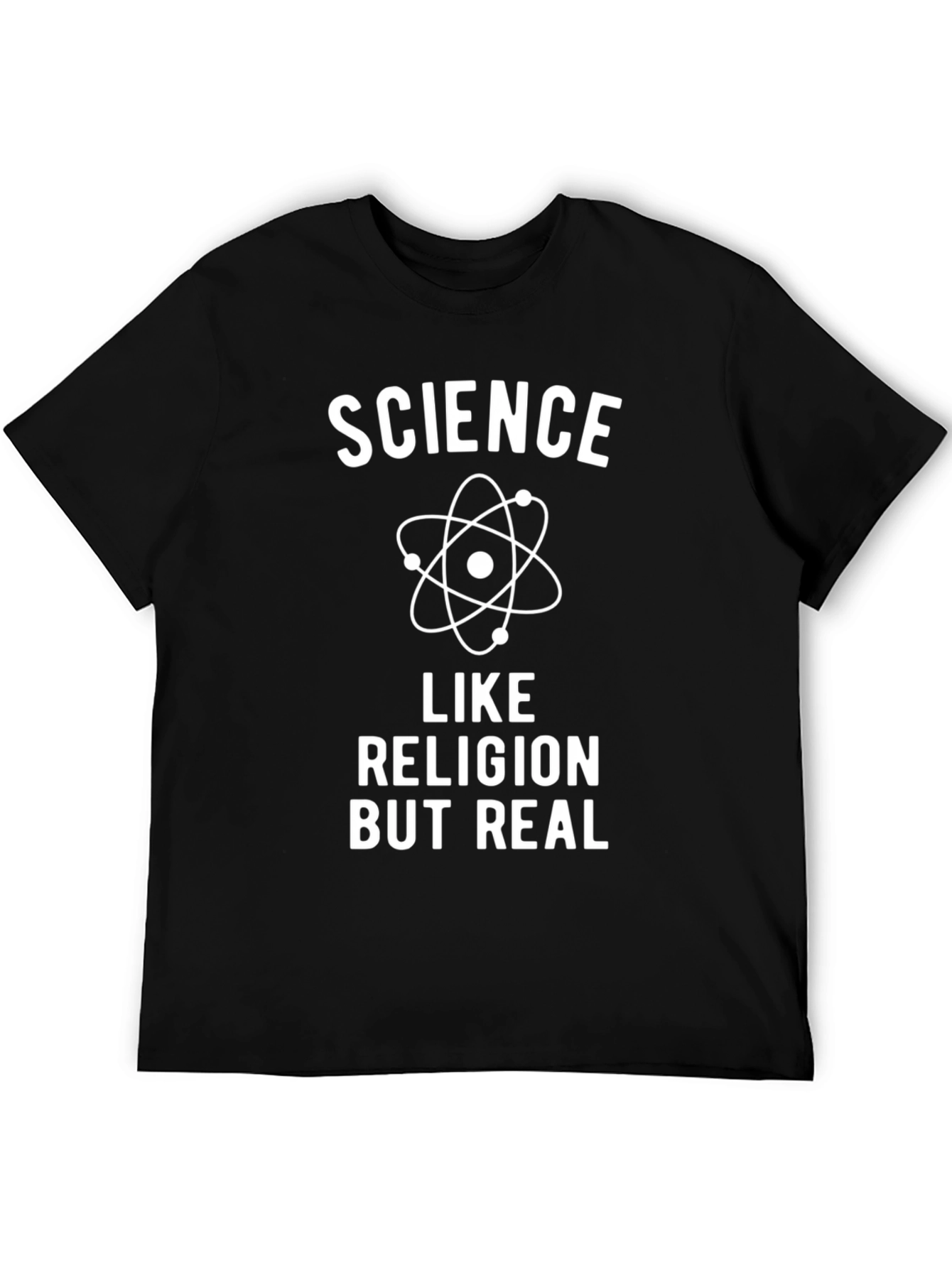 Science Like Religion But Real Graphic T-Shirt