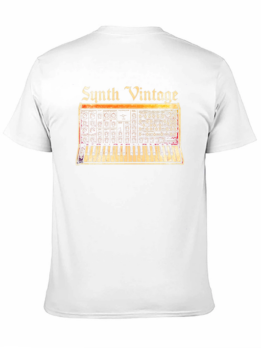 Vintage Synth T-Shirt - Music Producer Tee