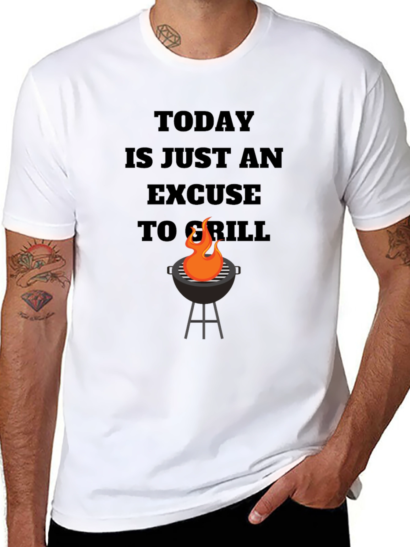BBQ Grill Excuse T-Shirt