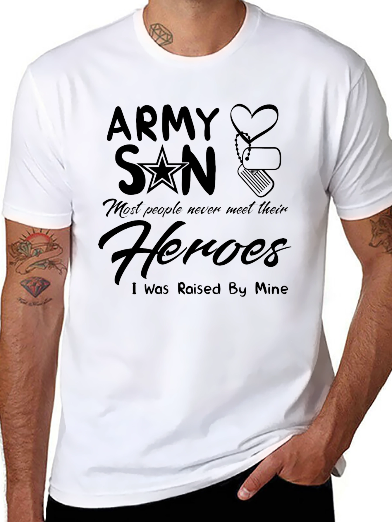Army Son Heroes T-Shirt