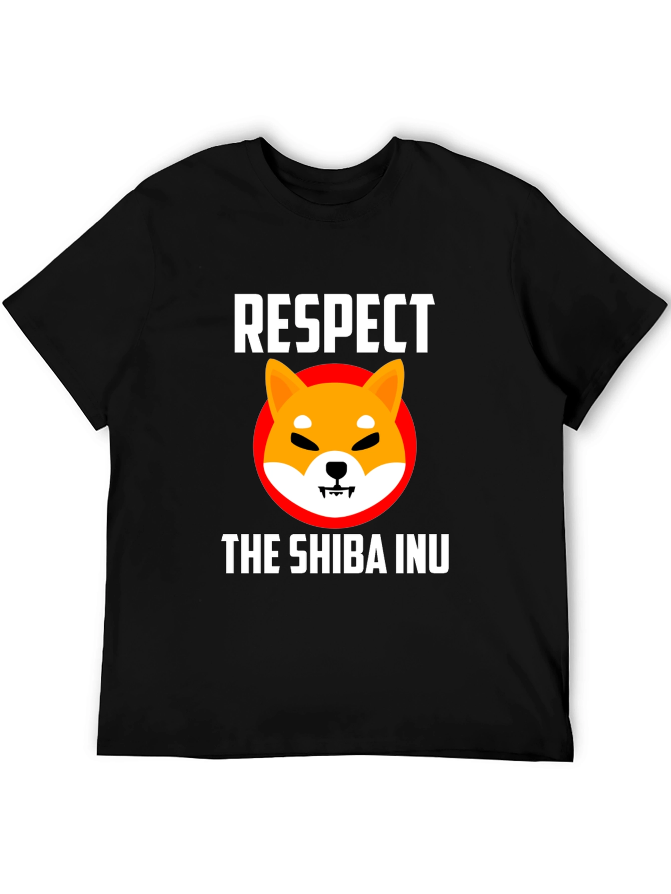 Respect The Shiba Inu Graphic T-Shirt
