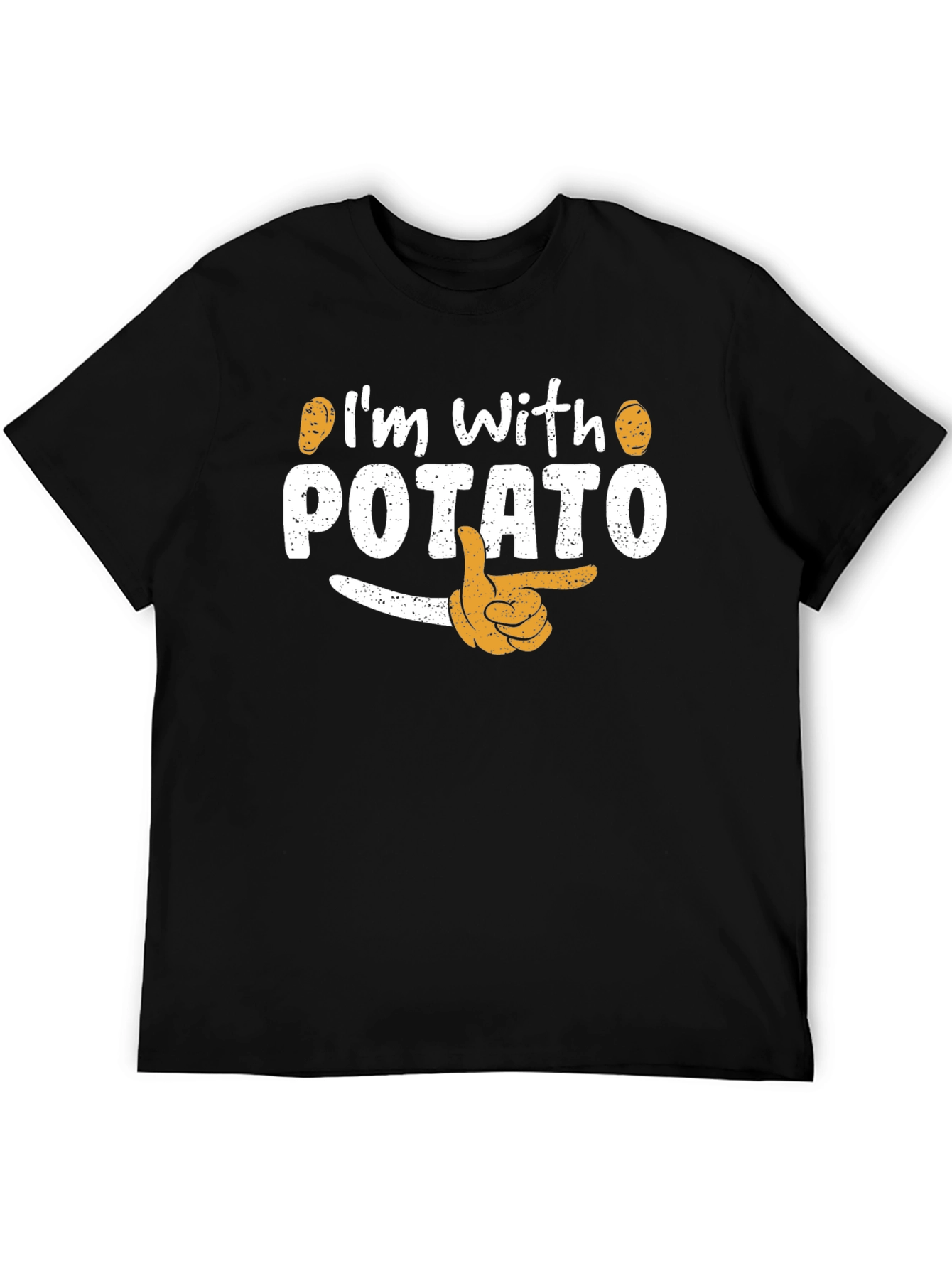 Im with Potato Funny Graphic T-Shirt