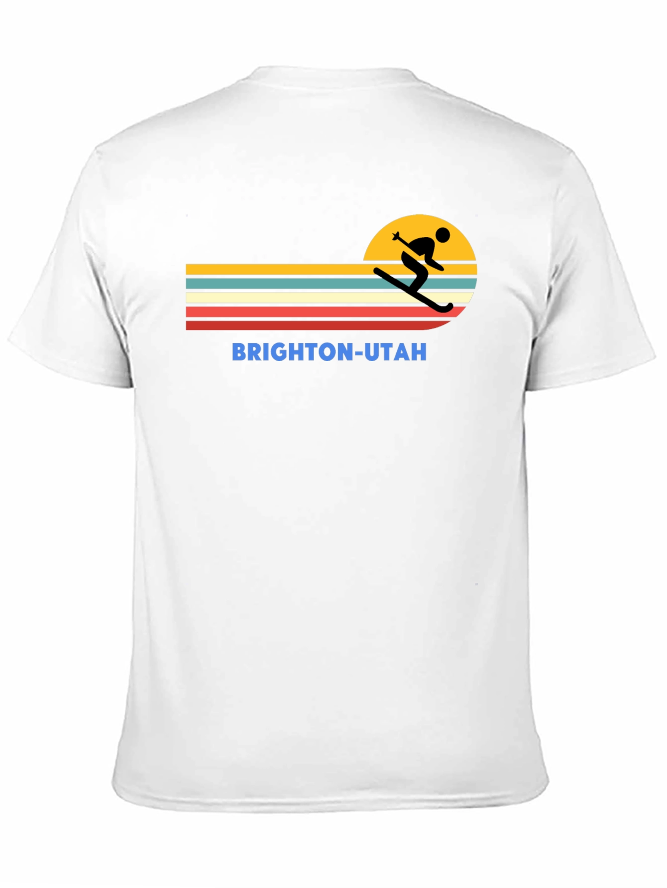 Brighton Utah Retro Ski T-Shirt