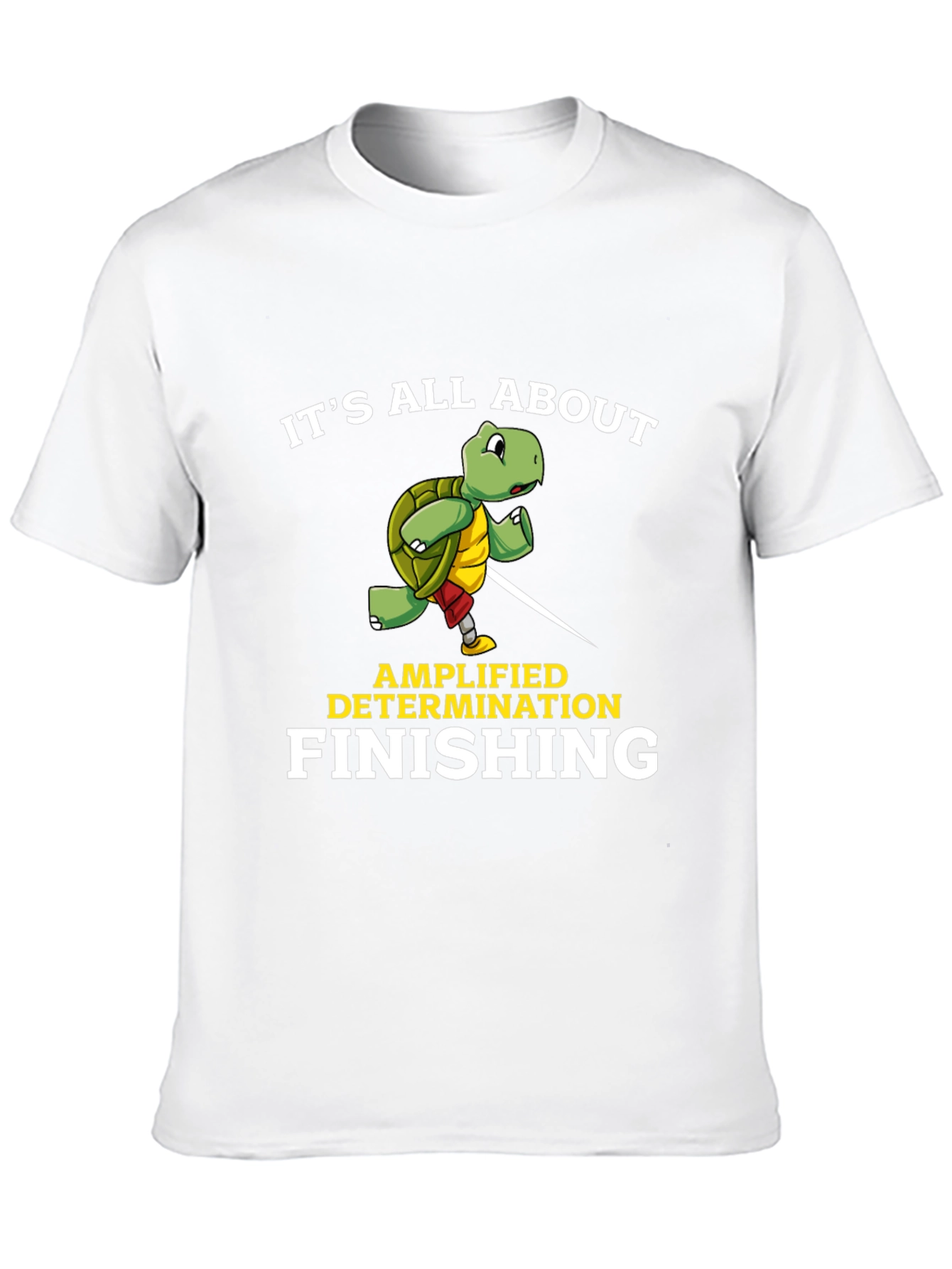 Determination Turtle Graphic T-Shirt