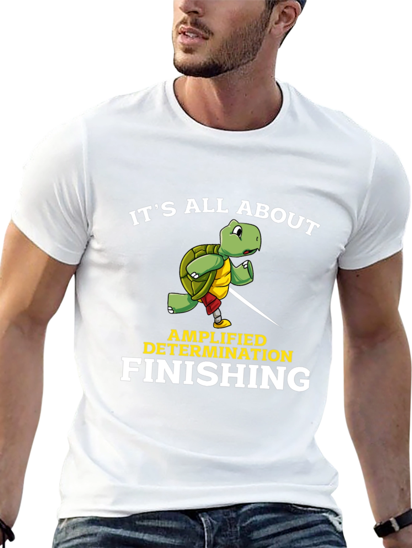 Determination Turtle Graphic T-Shirt