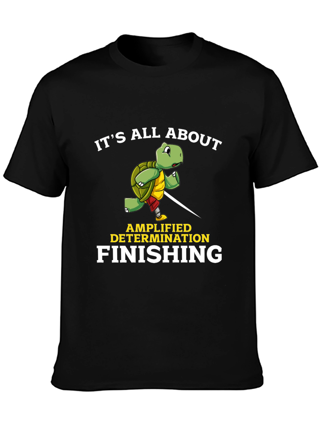Determination Turtle Graphic T-Shirt