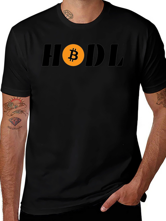 Bitcoin HODL Crypto T-Shirt - Black