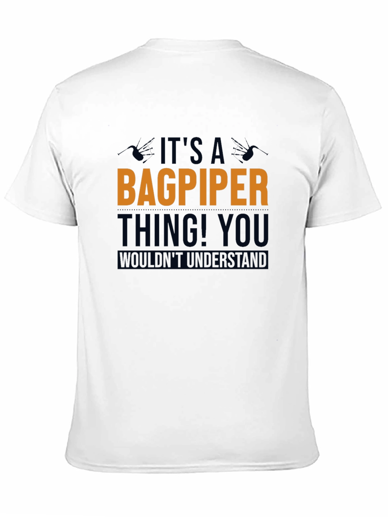 Its a Bagpiper Thing T-Shirt - Black