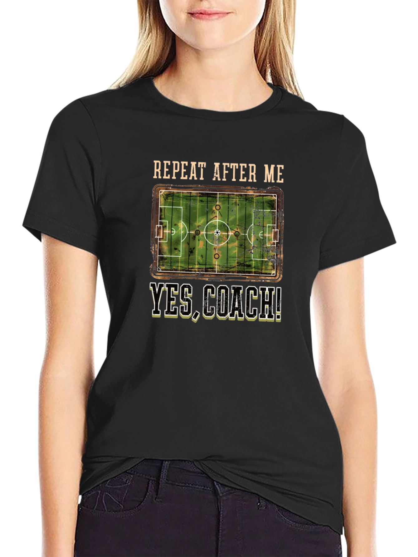 Soccer Coach Repeat After Me T-Shirt