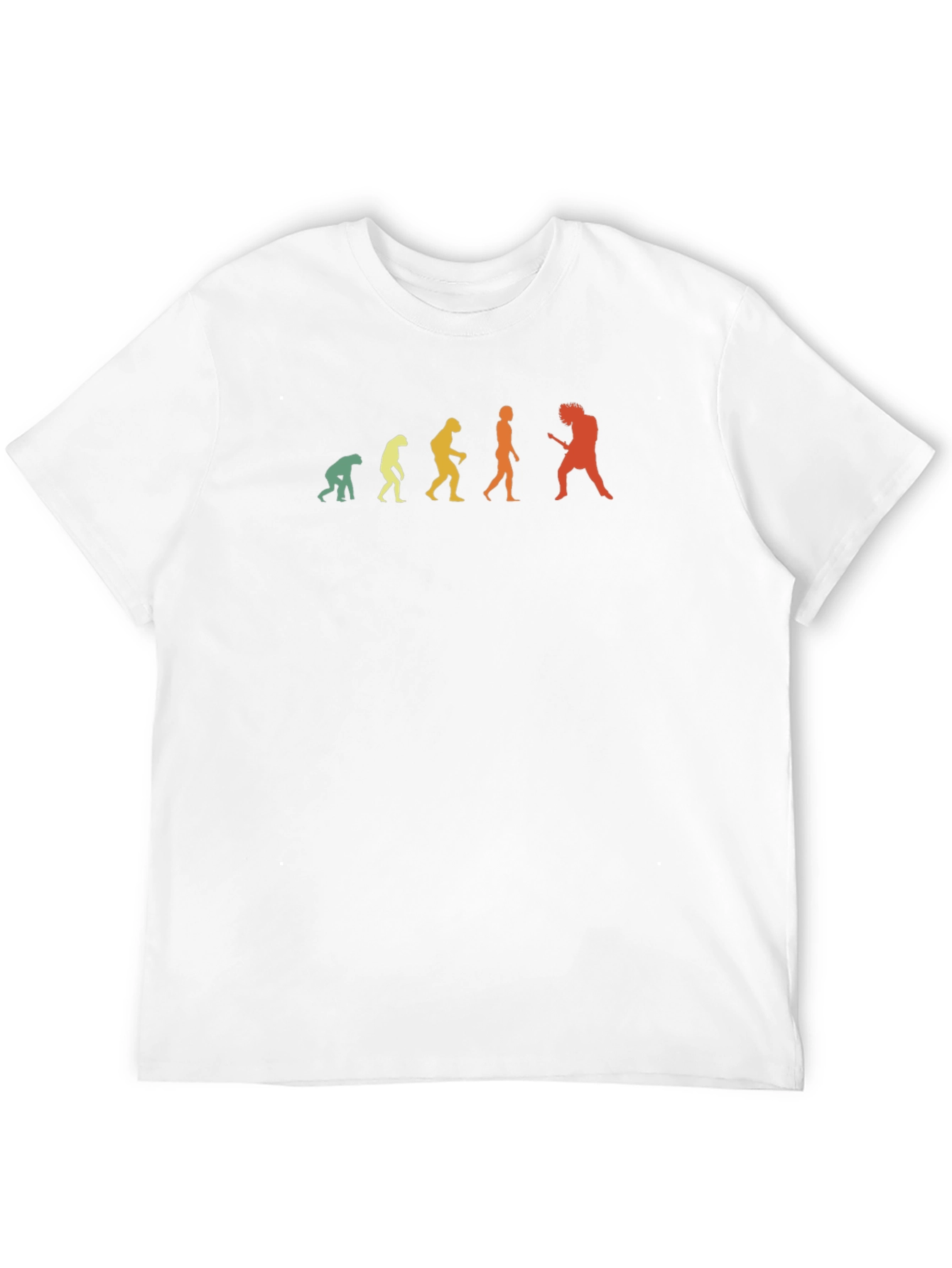 Evolution of Rock T-Shirt - Black Graphic Tee