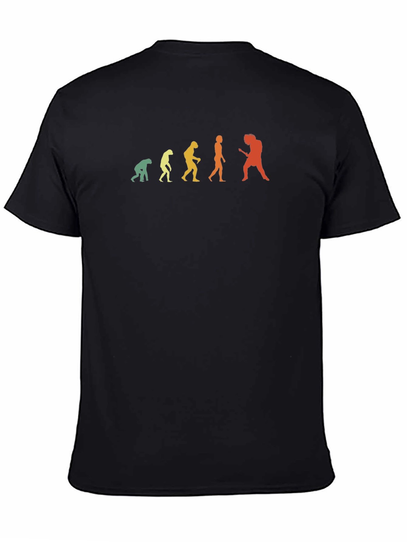 Evolution of Rock T-Shirt - Black Graphic Tee