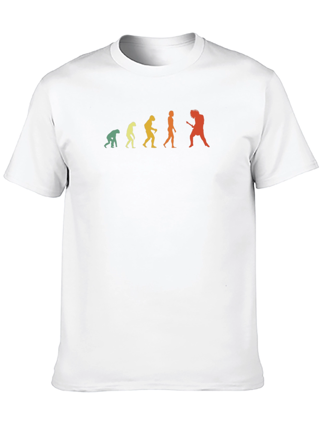 Evolution of Rock T-Shirt - Black Graphic Tee