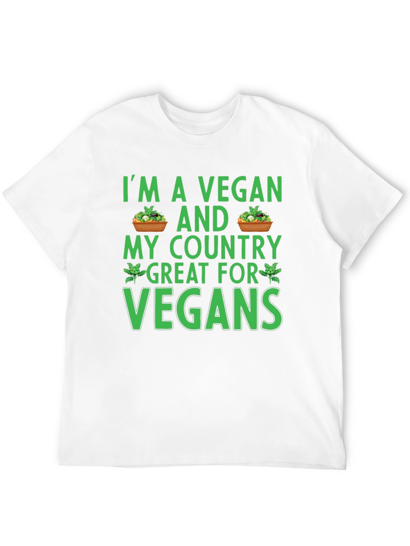 Vegan Country T-Shirt - Black Cotton Blend Tee