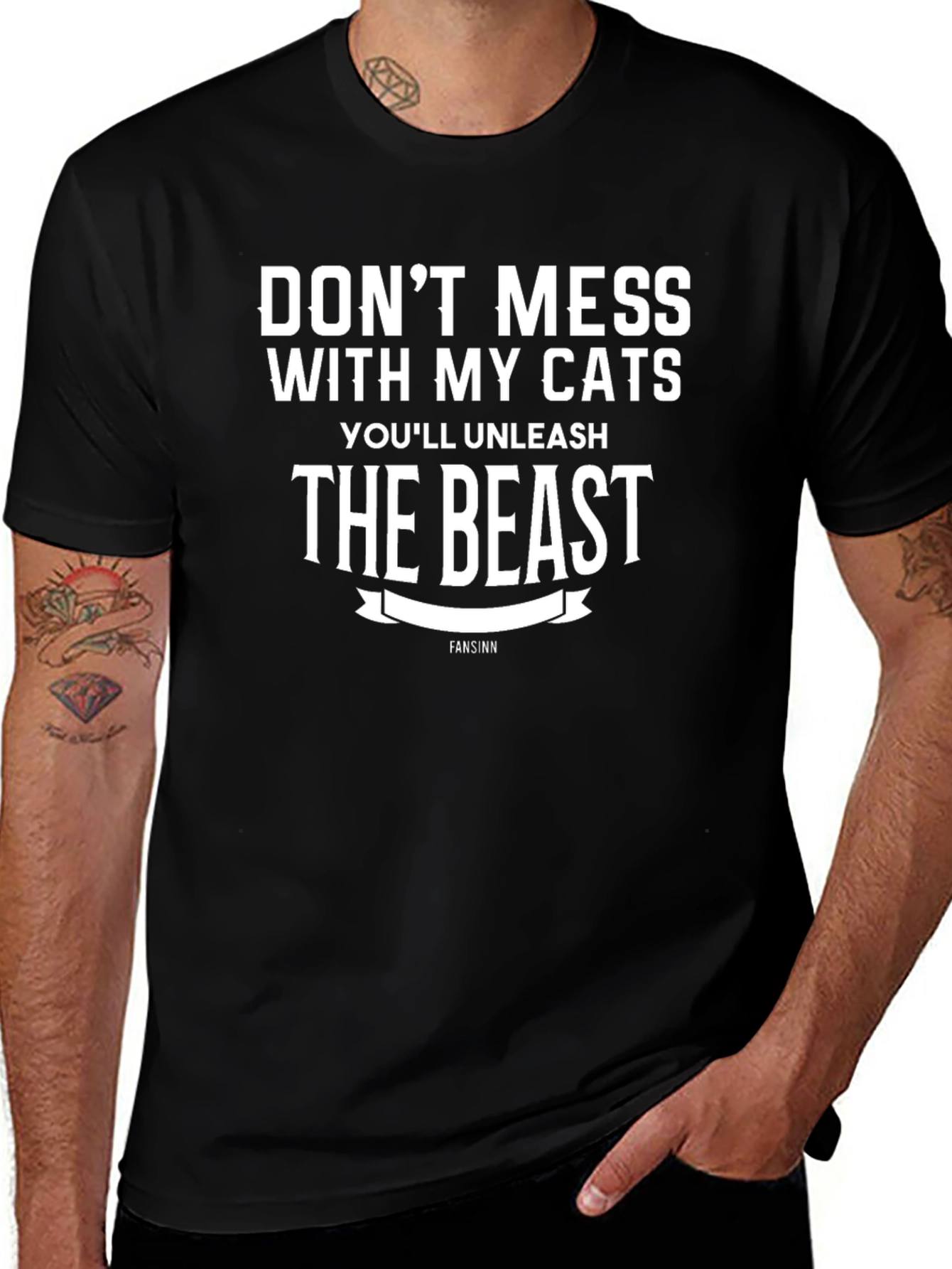 Dont Mess with My Cats Graphic Tee