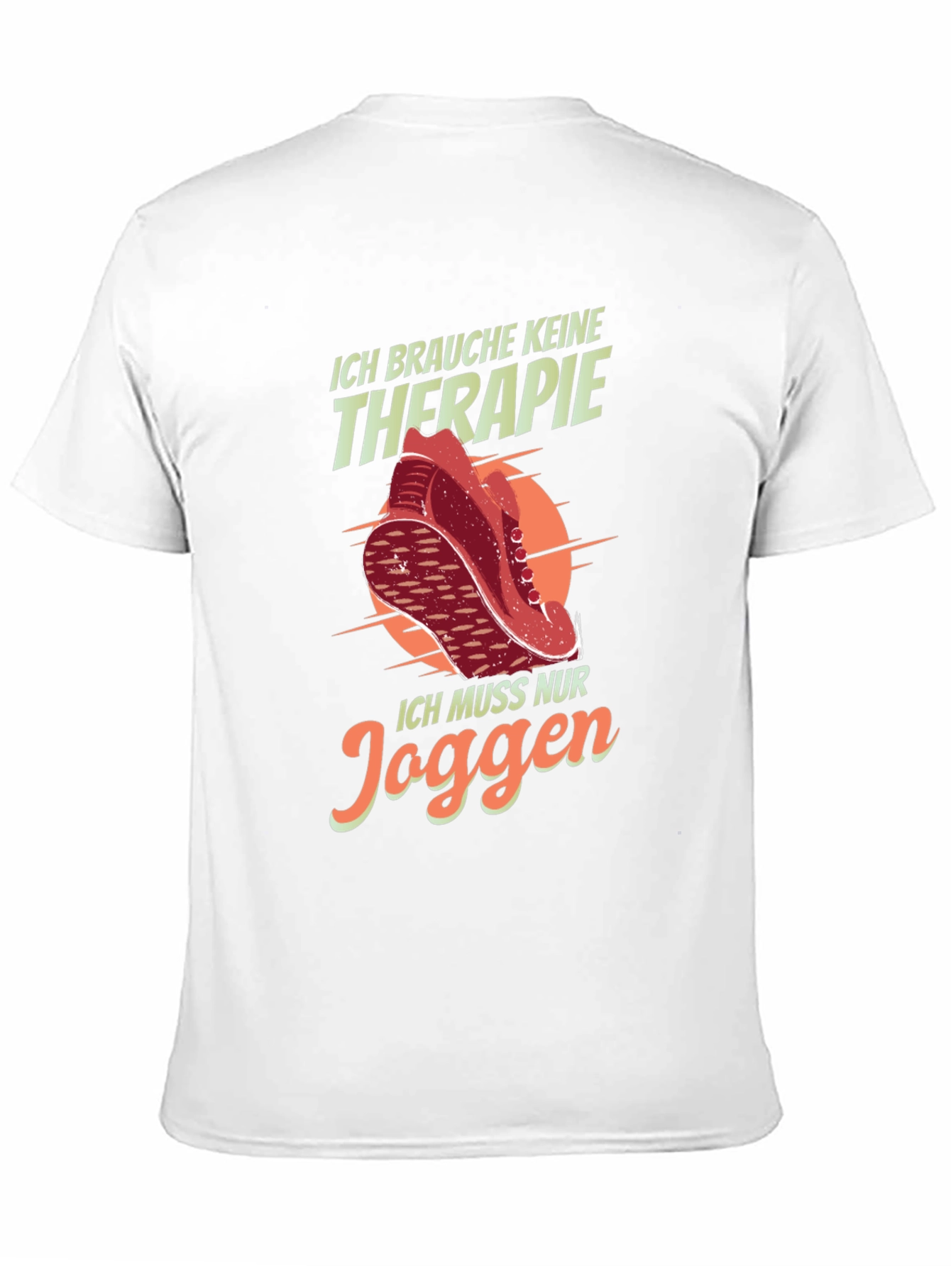 Running Therapy Graphic Tee - Jogging T-Shirt