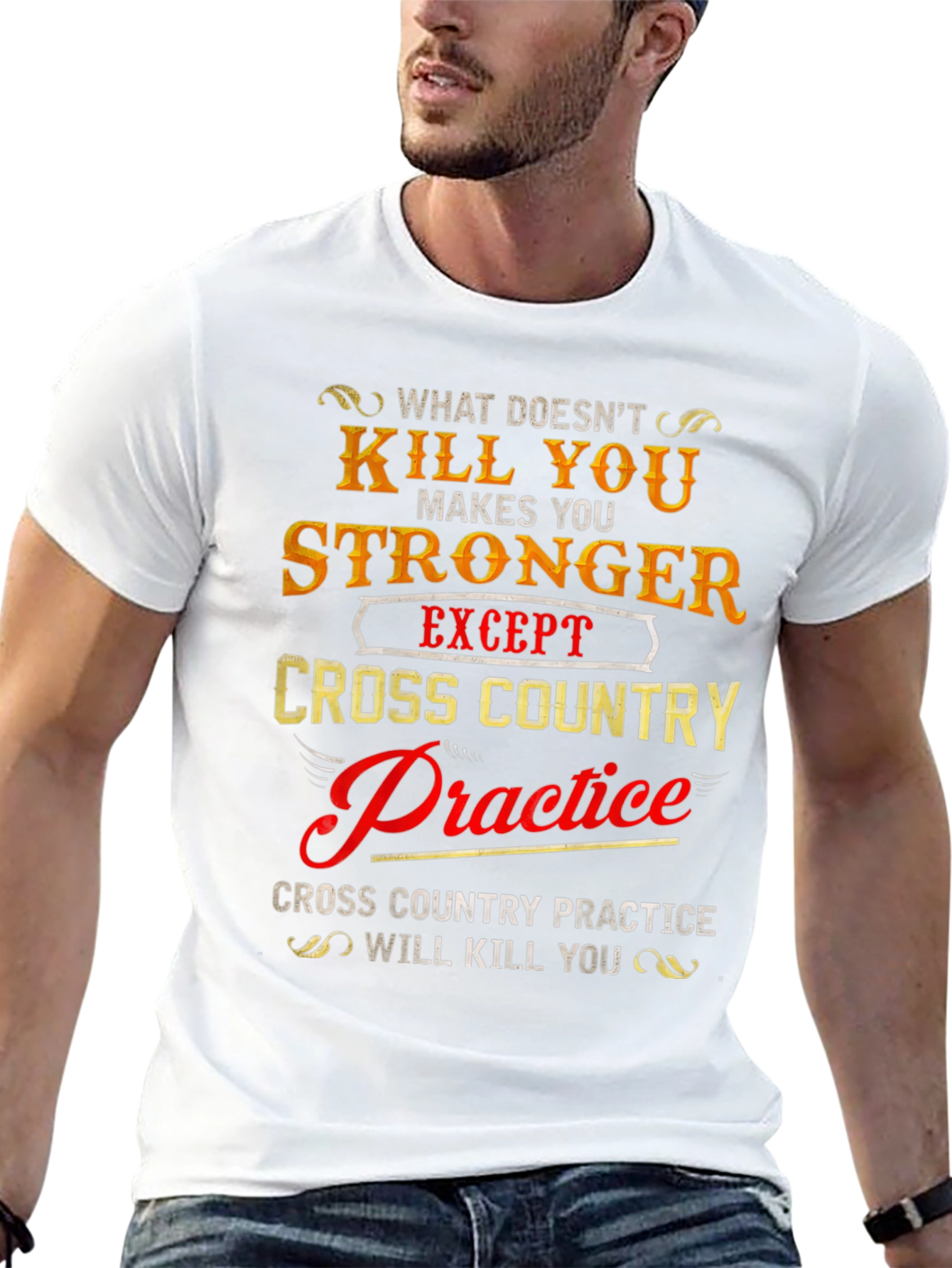 Funny Cross Country Practice T-Shirt