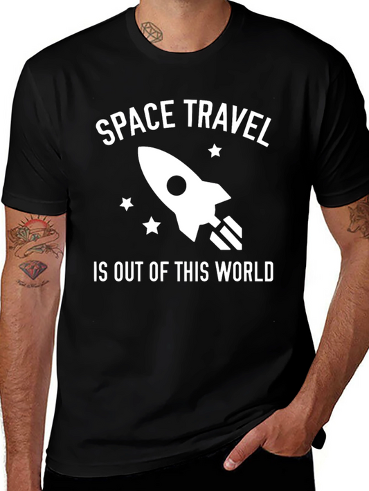 Space Travel T-Shirt - Out of This World Graphic Tee