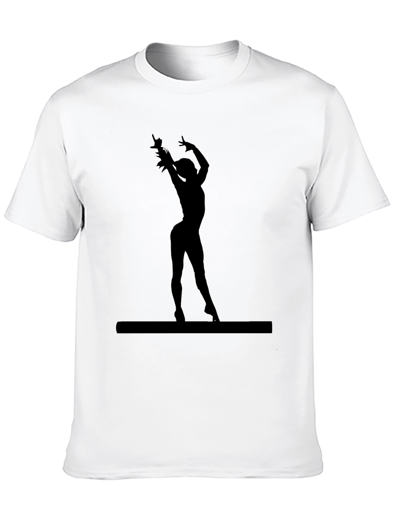 Silhouette Dancer Black T-Shirt