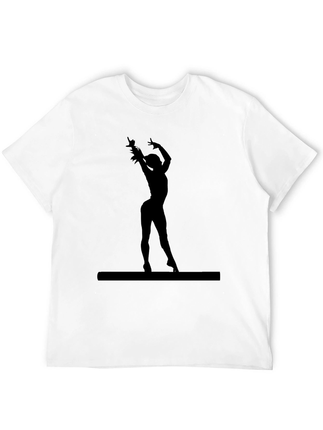 Silhouette Dancer Black T-Shirt