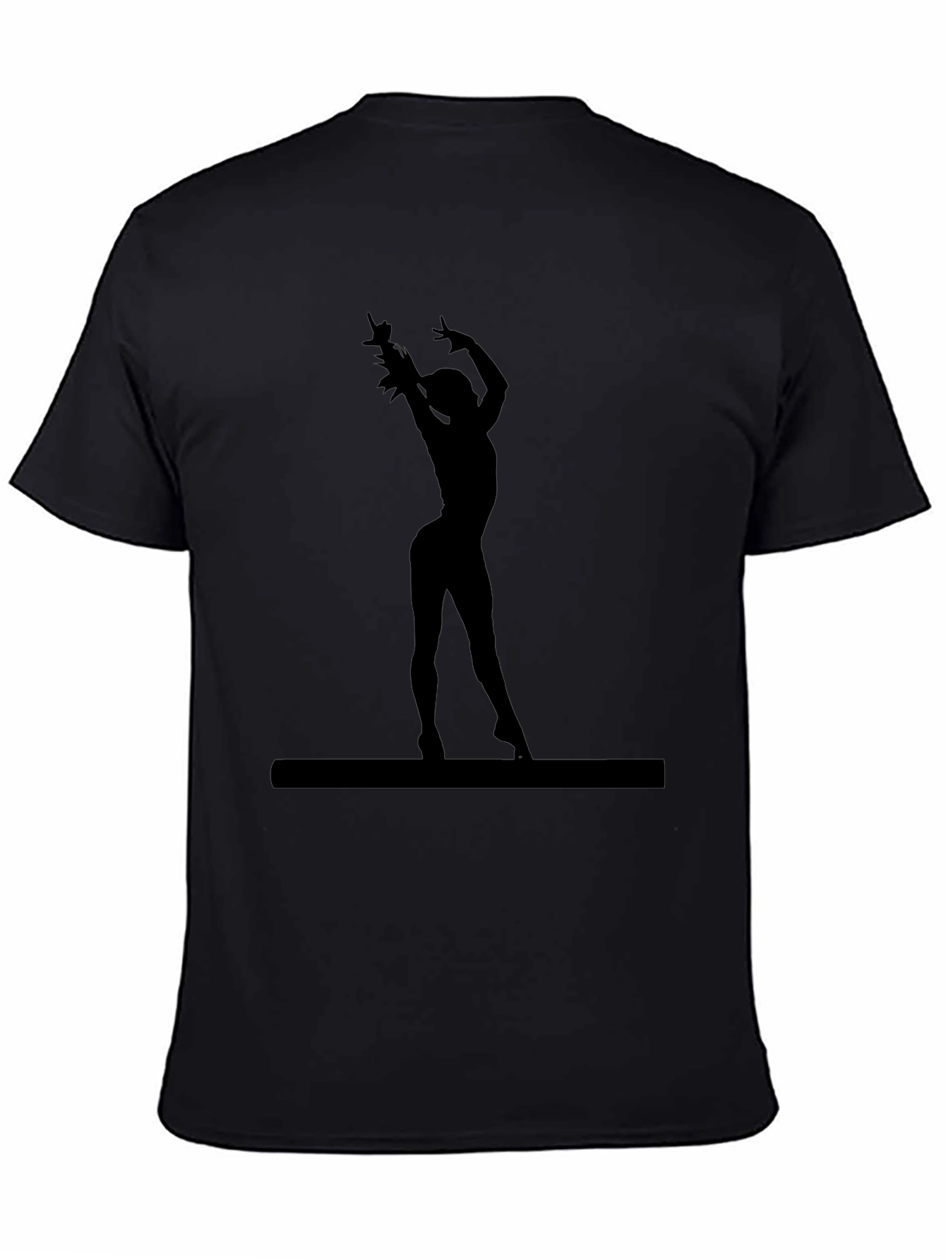 Silhouette Dancer Black T-Shirt