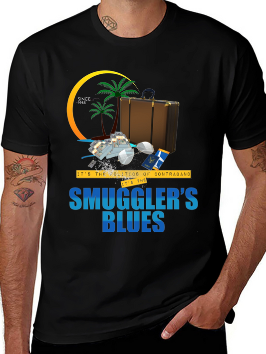 Smugglers Blues T-Shirt - Tropical Contraband Tee