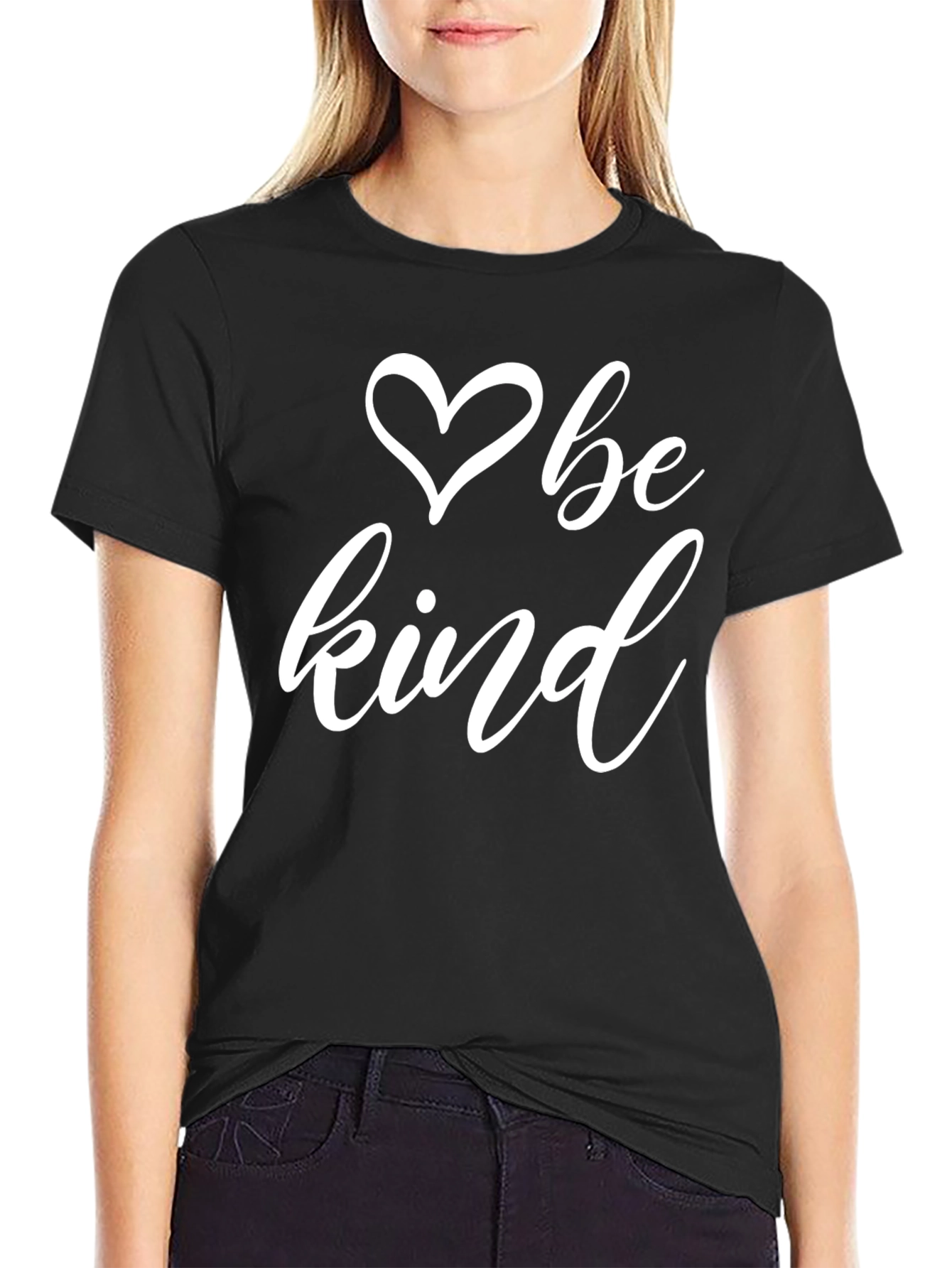 Be Kind T-Shirt - Heart Graphic Tee