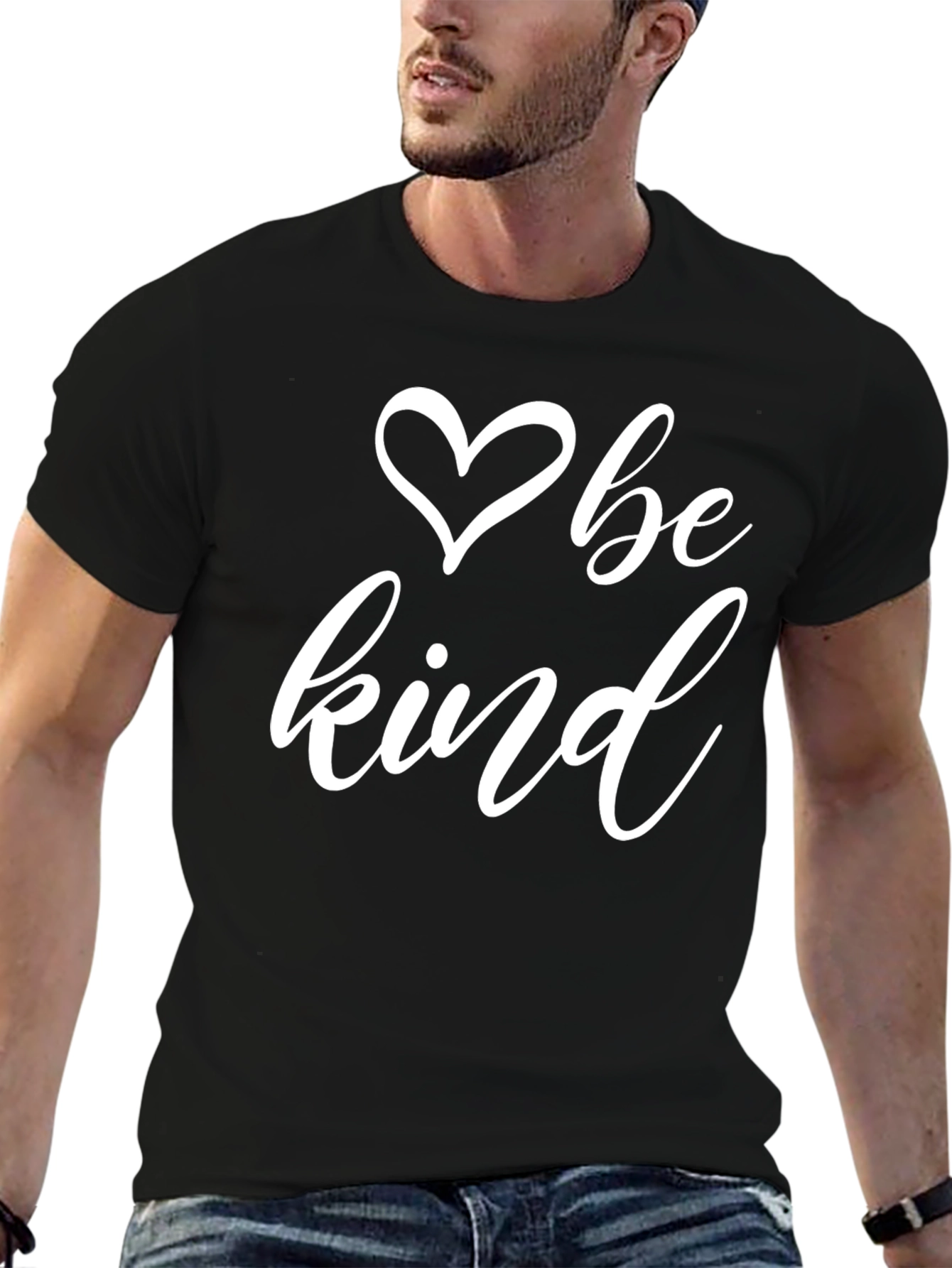 Be Kind T-Shirt - Heart Graphic Tee