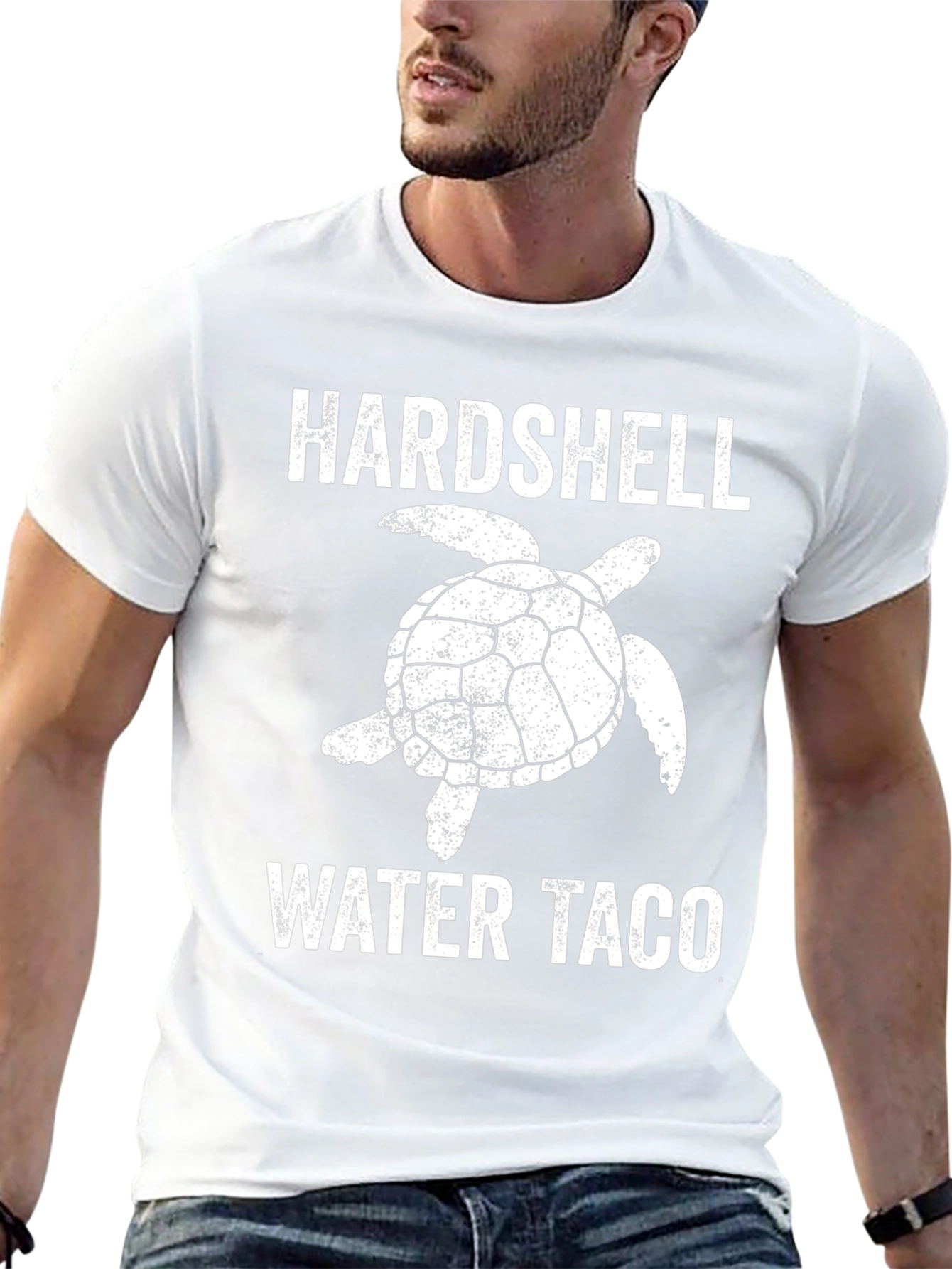 Hardshell Water Taco Turtle Graphic T-Shirt