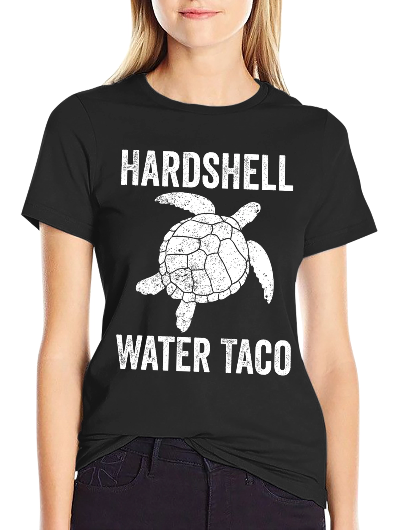 Hardshell Water Taco Turtle Graphic T-Shirt