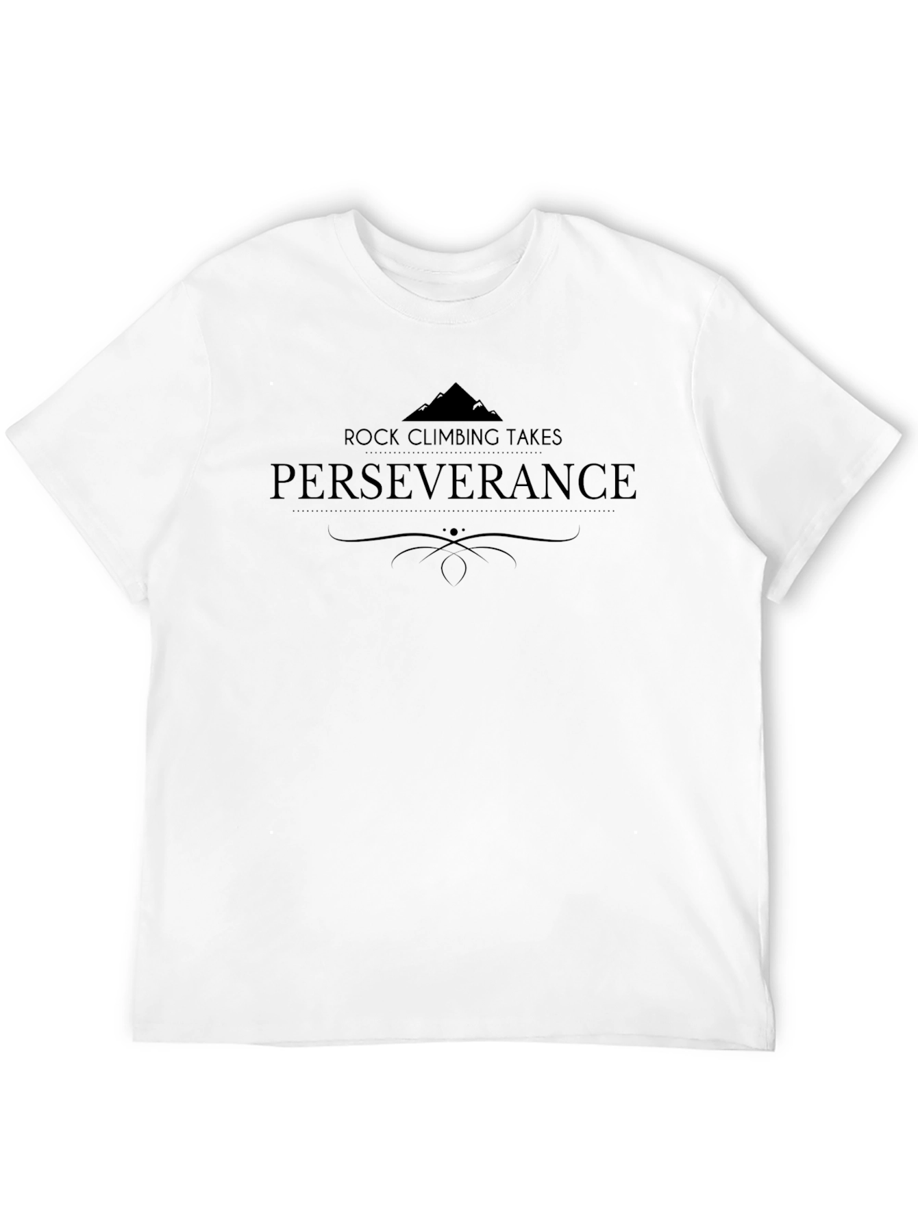 Perseverance Rock Climbing T-Shirt - Mountain Tee