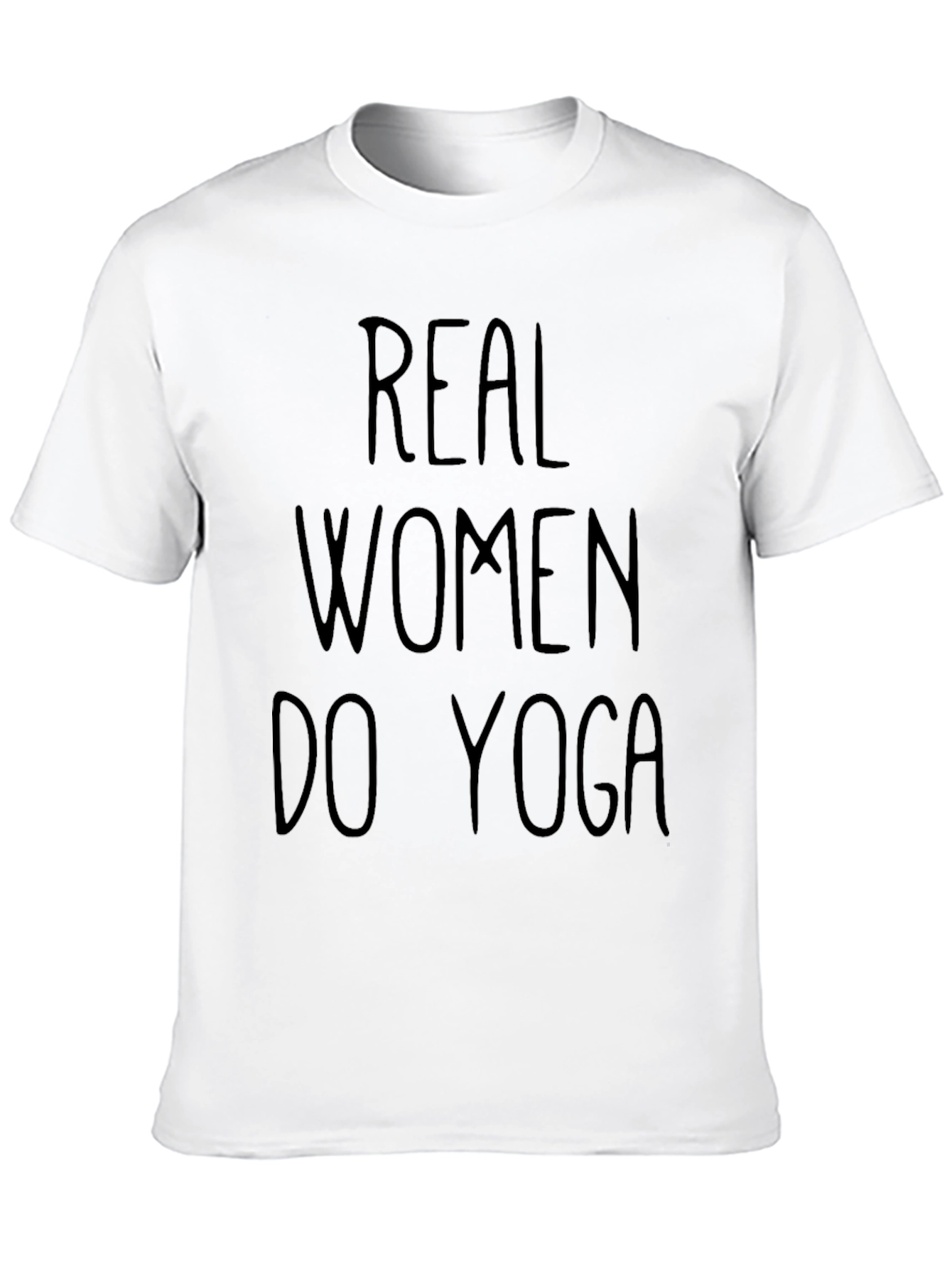 Real Women Do Yoga Graphic T-Shirt