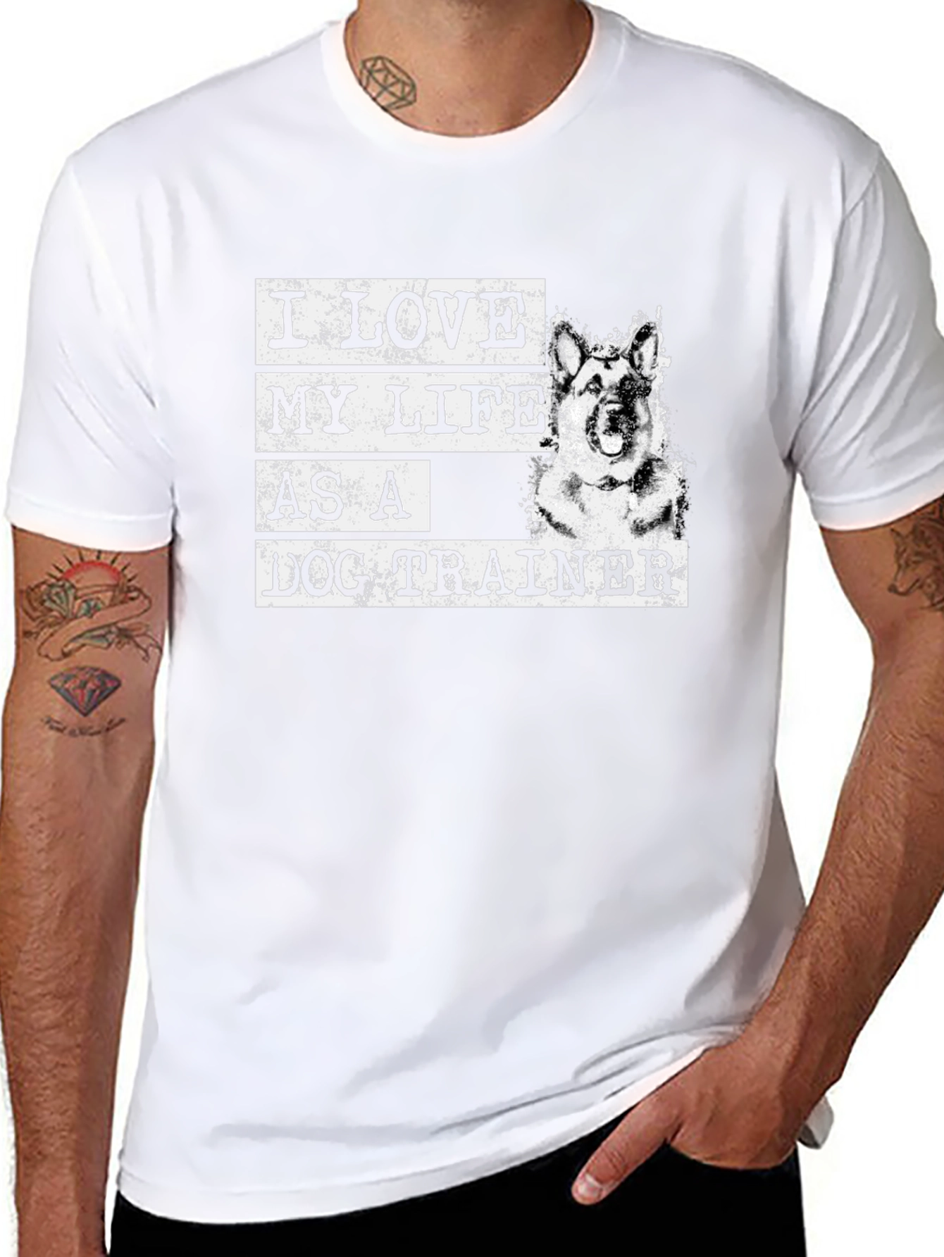 I Love My Life as a Dog Trainer T-Shirt