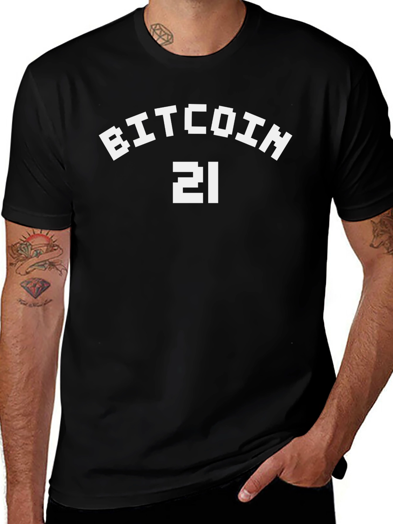Bitcoin 21 Graphic Tee - Crypto Enthusiast Shirt
