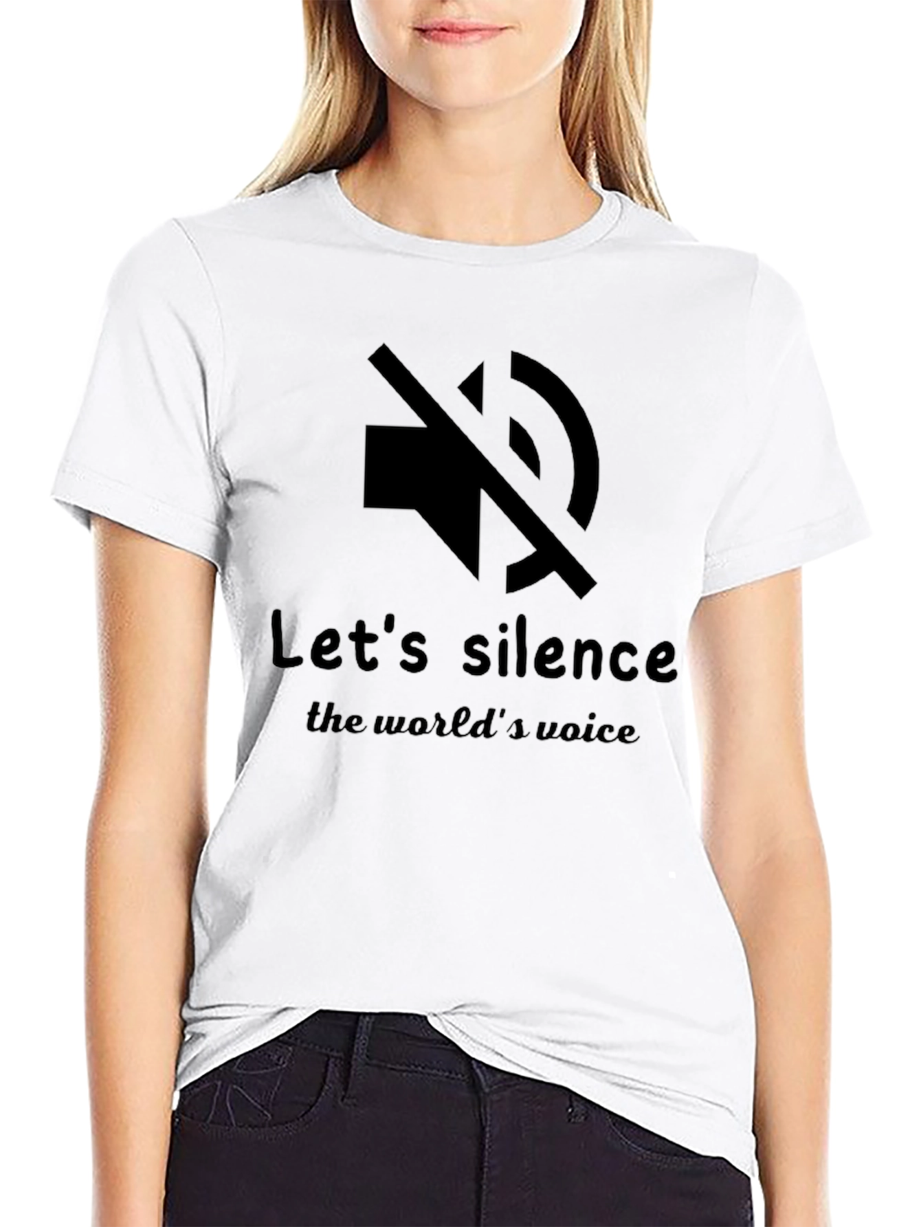 Silence the Worlds Voice T-Shirt