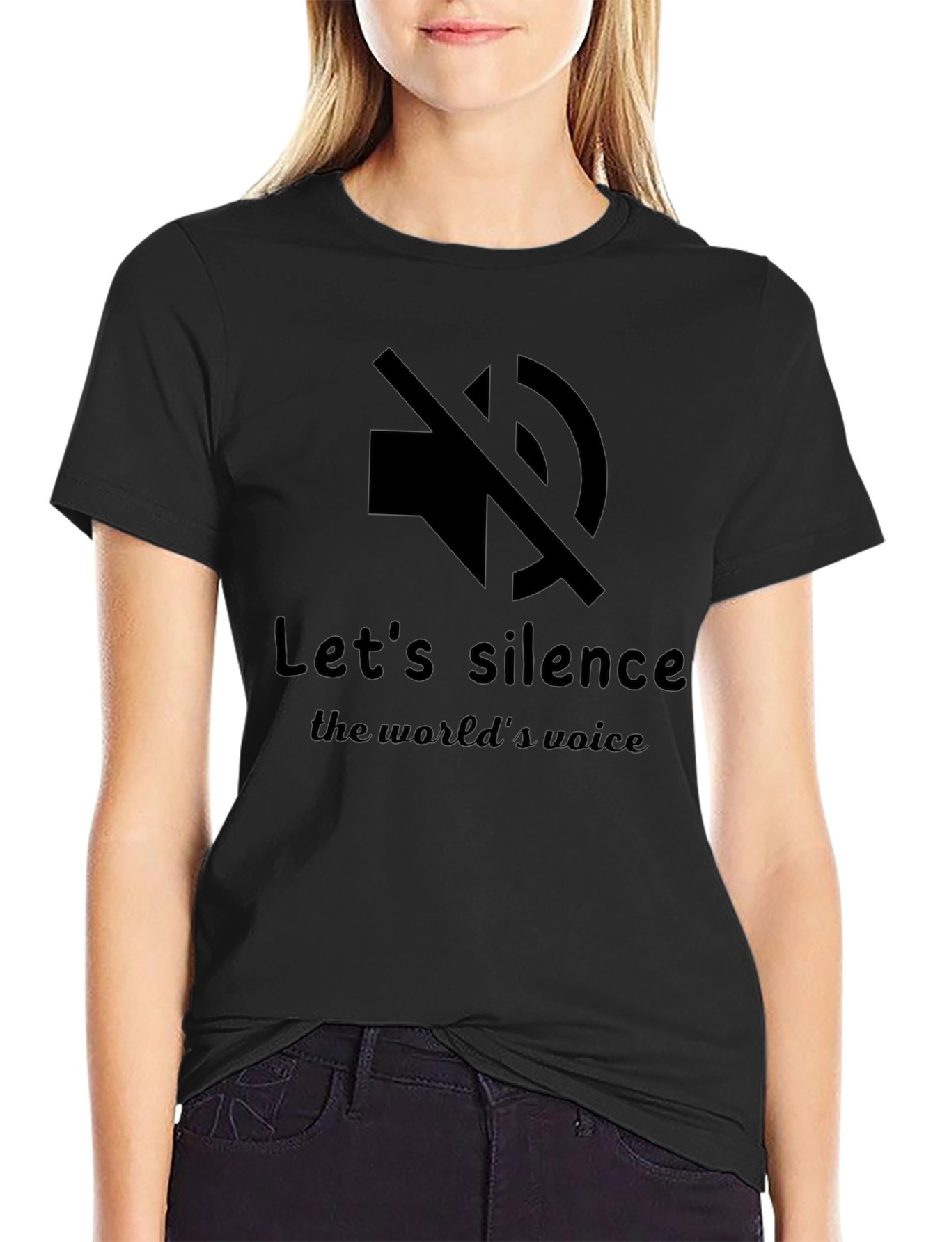 Silence the Worlds Voice T-Shirt