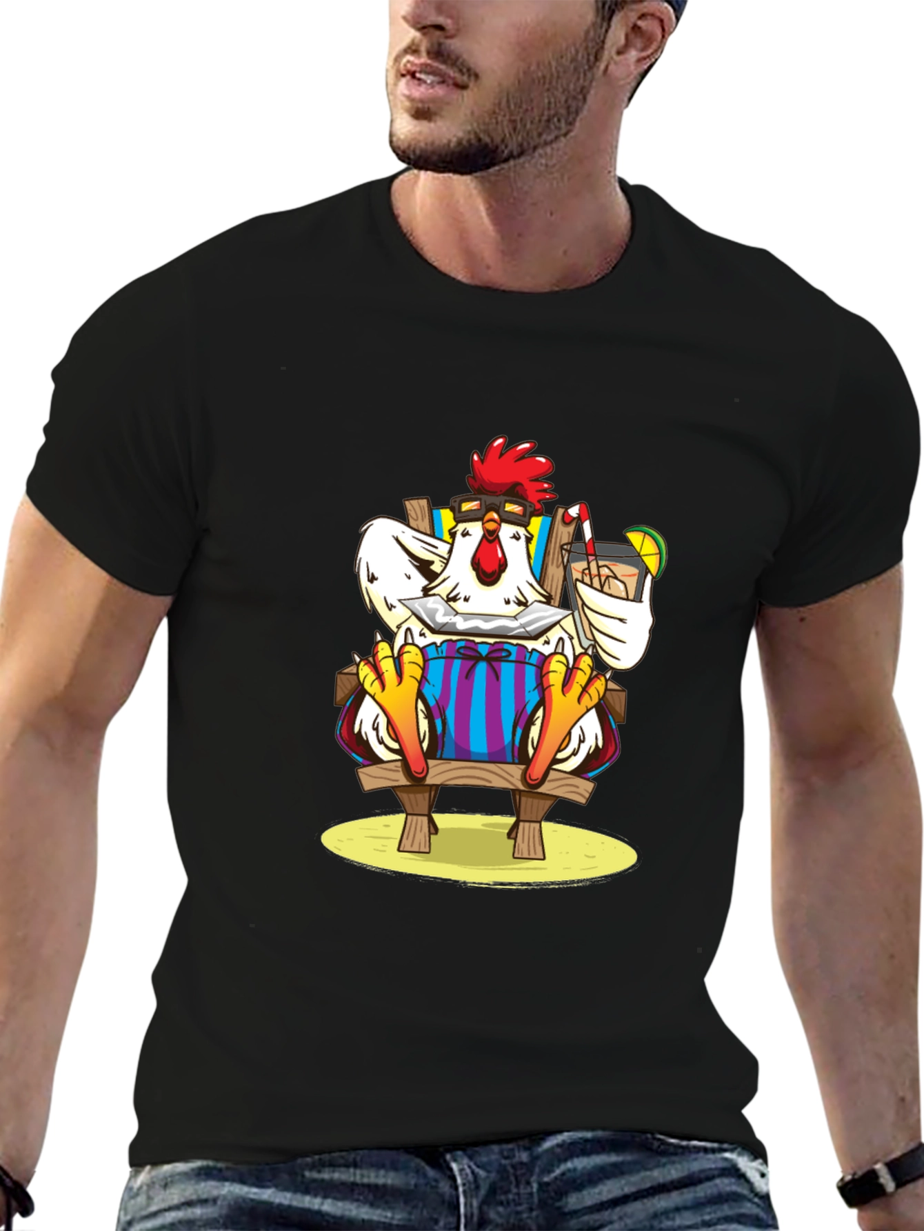 Relaxed Rooster T-Shirt