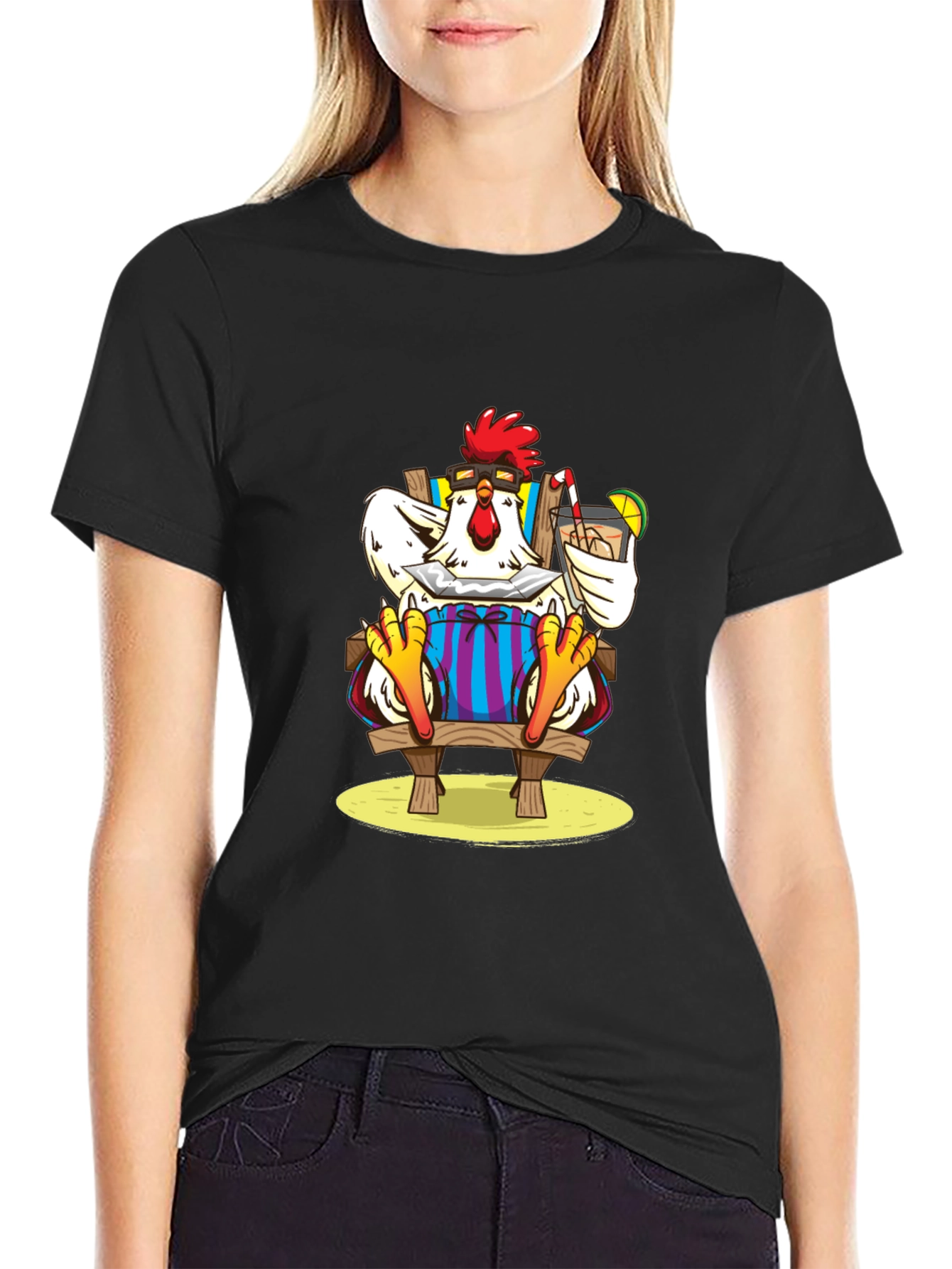 Relaxed Rooster T-Shirt