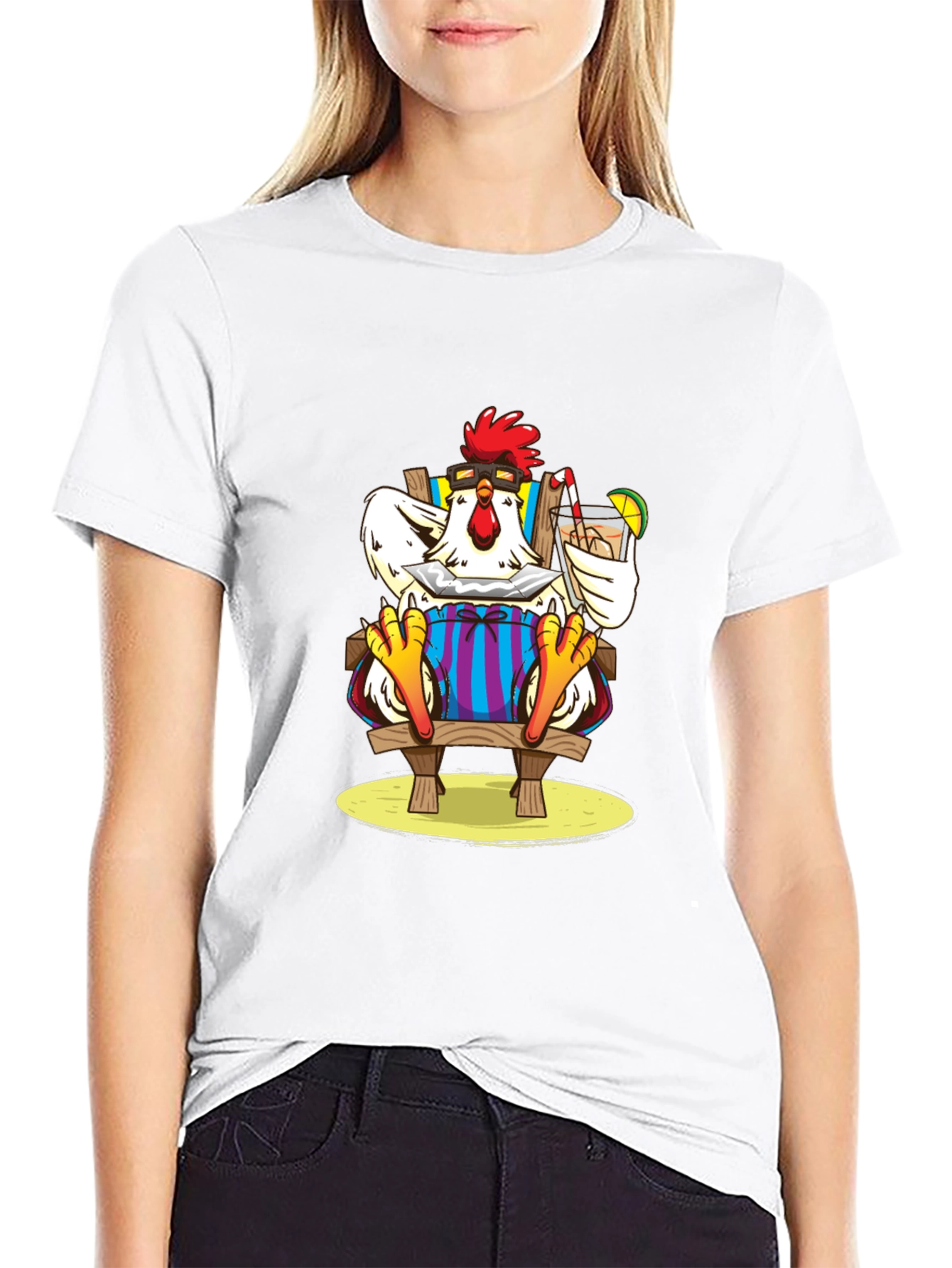 Relaxed Rooster T-Shirt