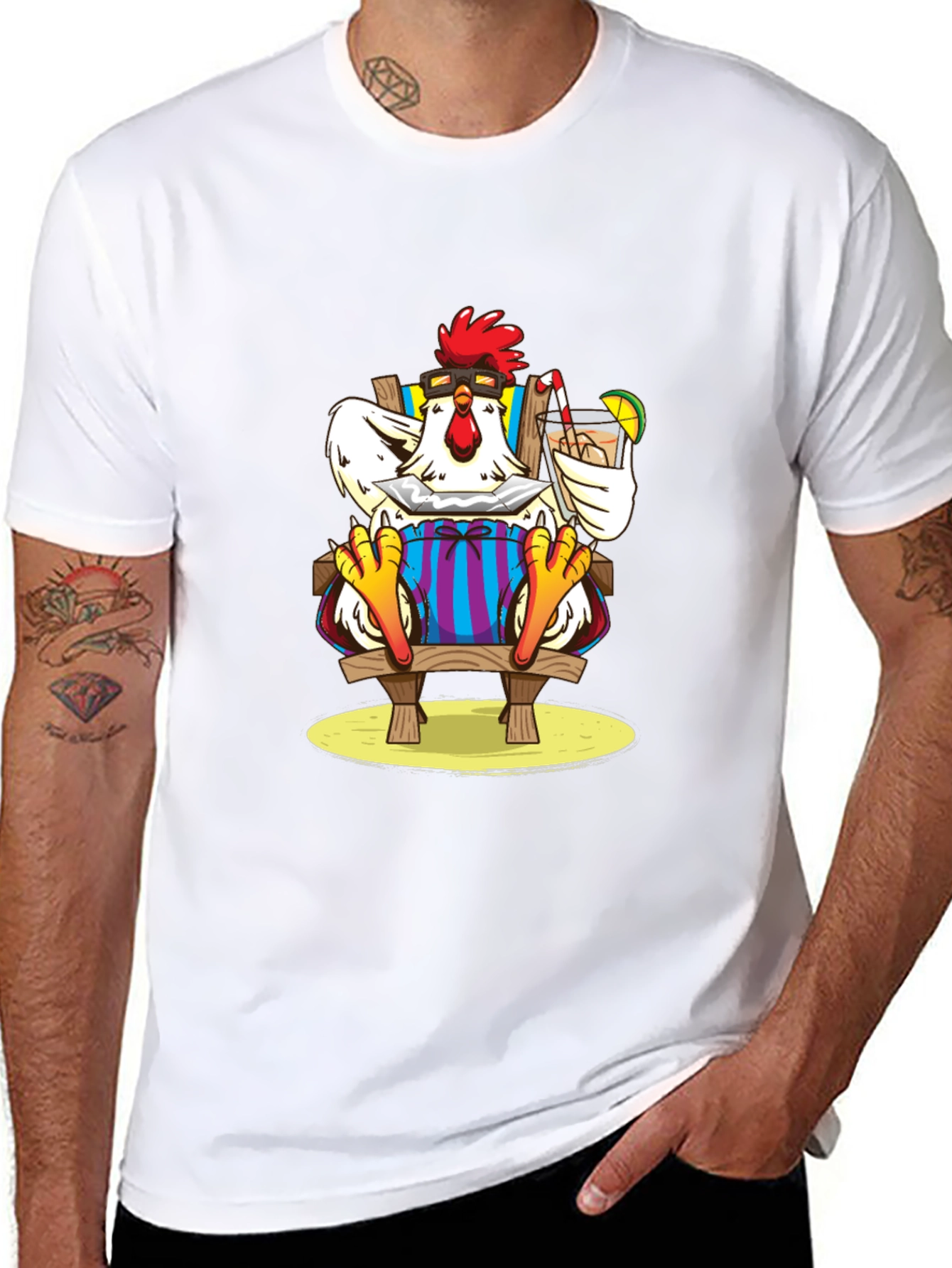 Relaxed Rooster T-Shirt
