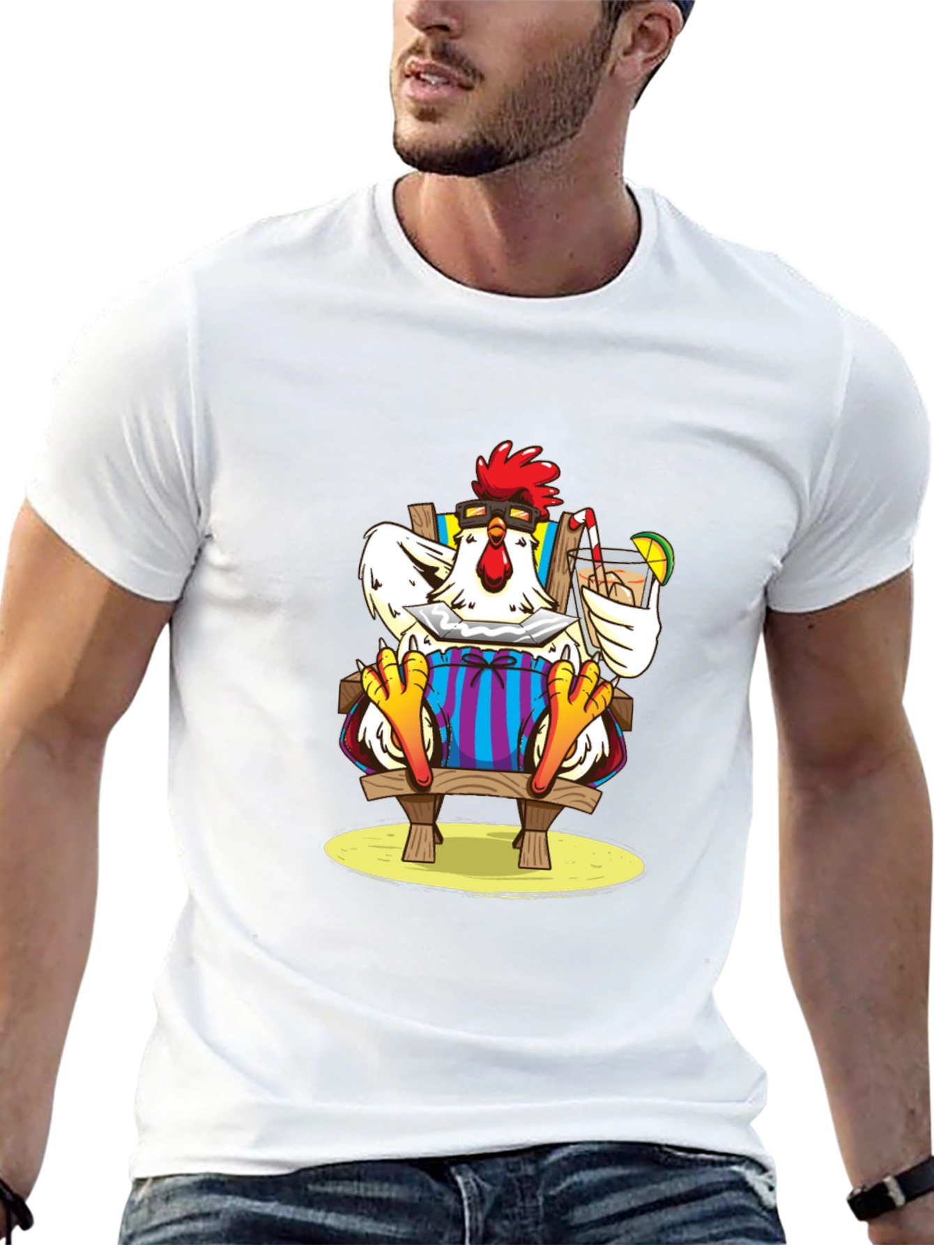 Relaxed Rooster T-Shirt