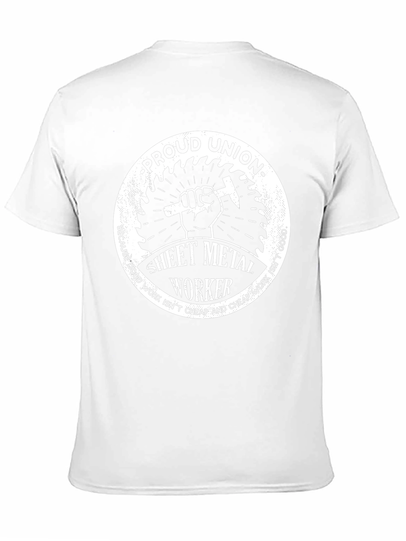 Proud Union Sheet Metal Worker Tee